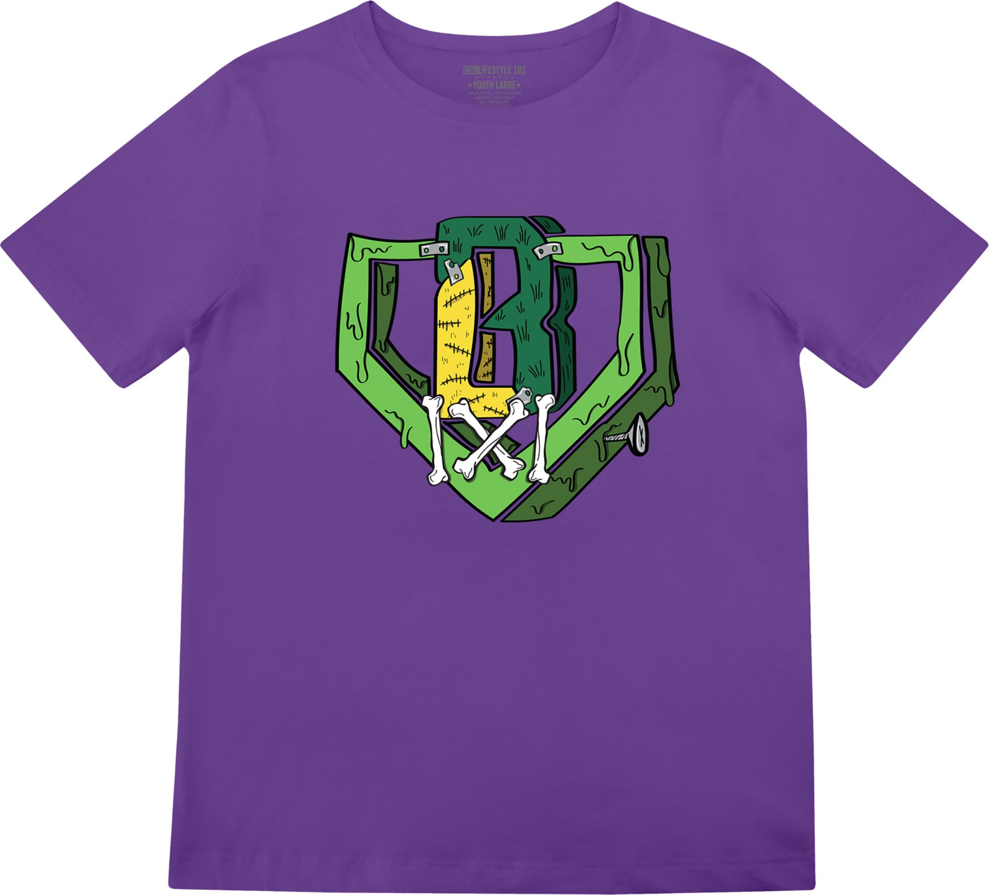 Baseball Lifestyle 101 Boys' Spooky SZN Stitch T-Shirt