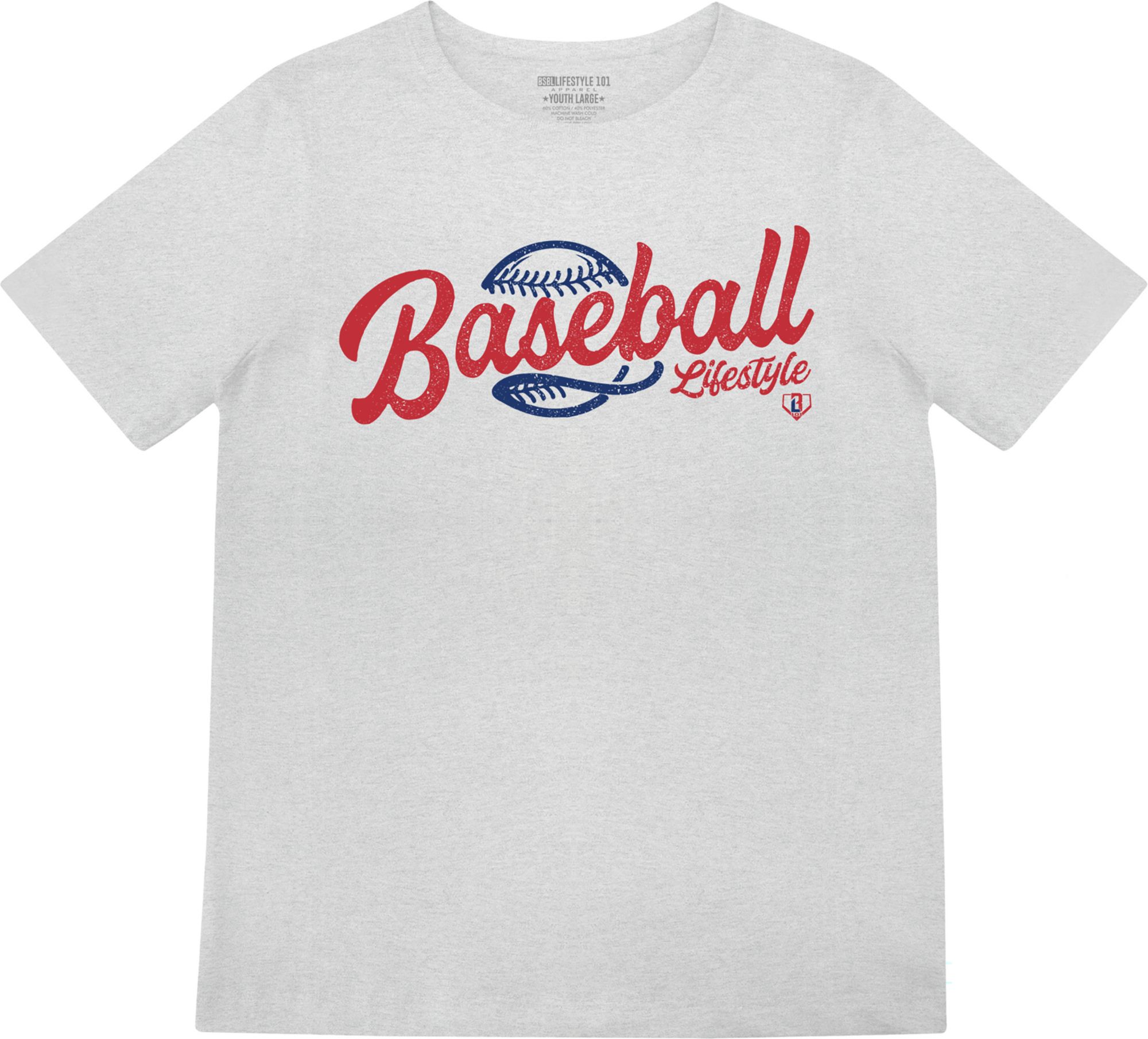 Baseball Lifestyle 101 Boys' Classic BL T-Shirt