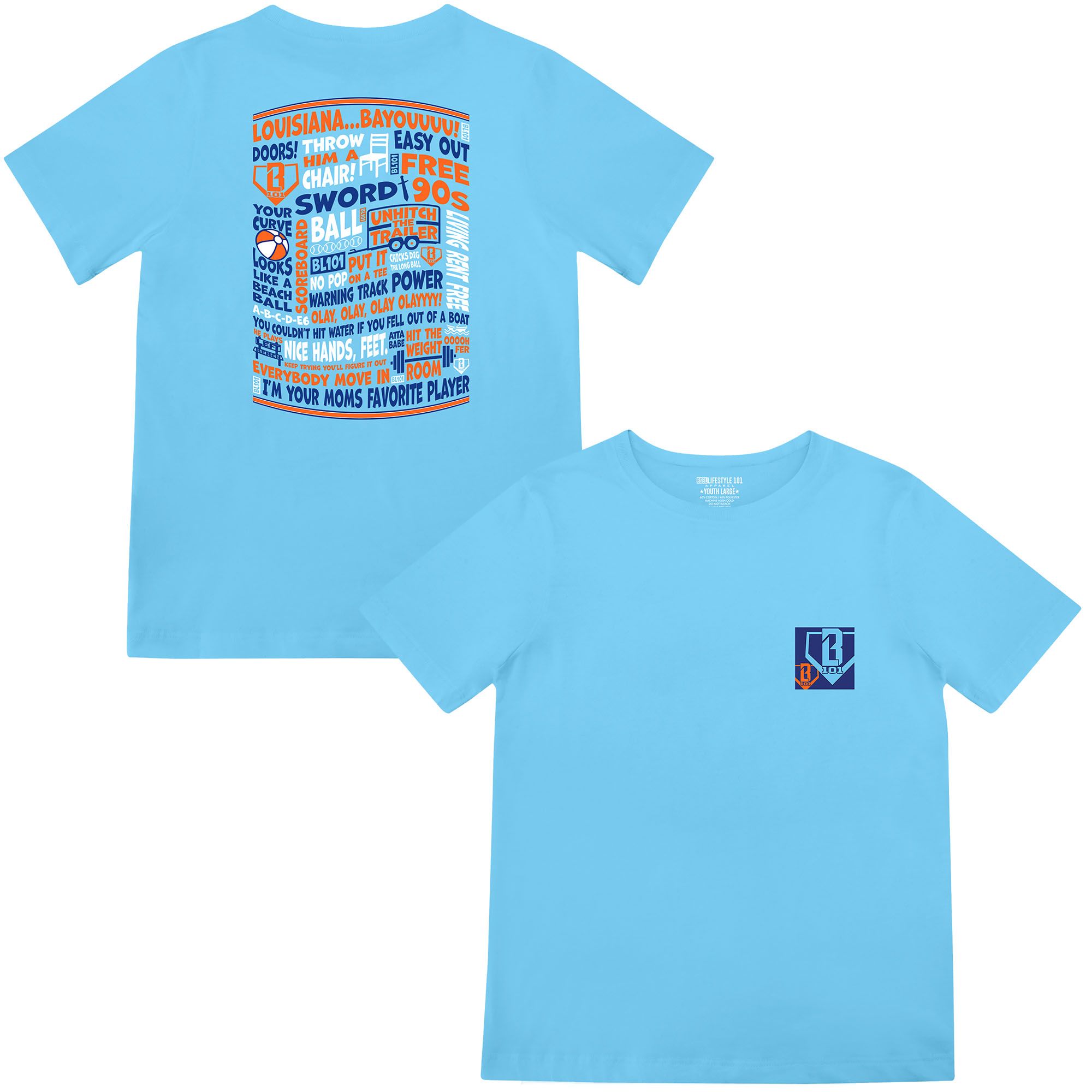 Baseball Lifestyle 101 Boys' Trash Talk Shirt