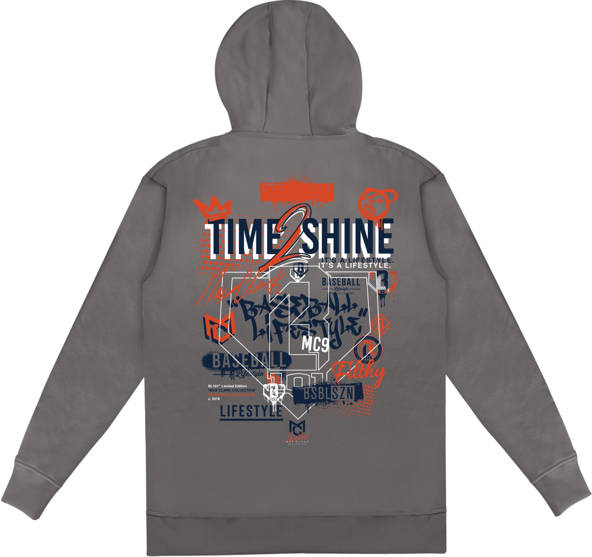Baseball Lifestyle 101 Boys' Max Clark Hoodie