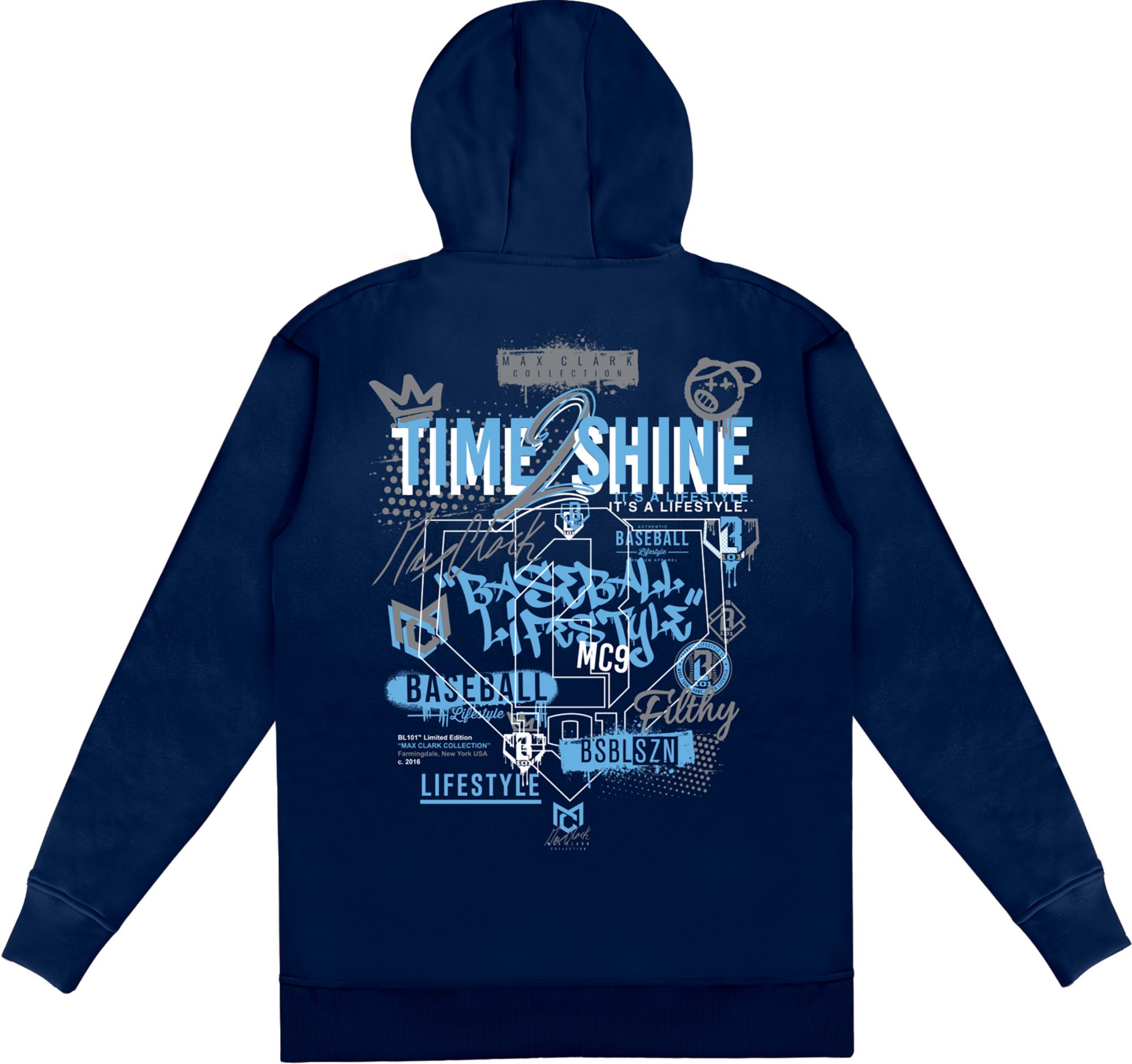 Baseball Lifestyle 101 Boys' Max Clark Hoodie
