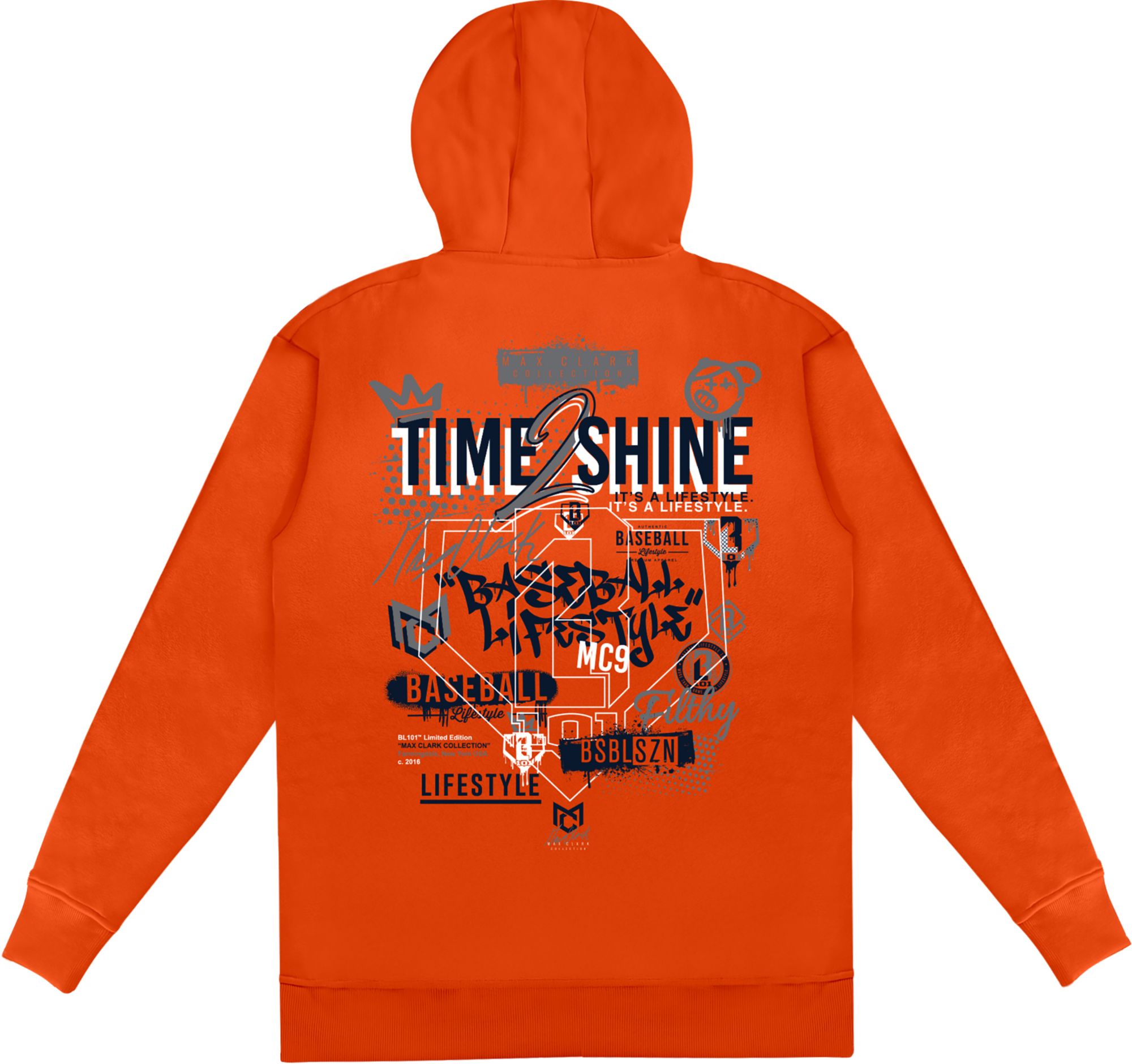 Baseball Lifestyle 101 Boys' Max Clark Hoodie
