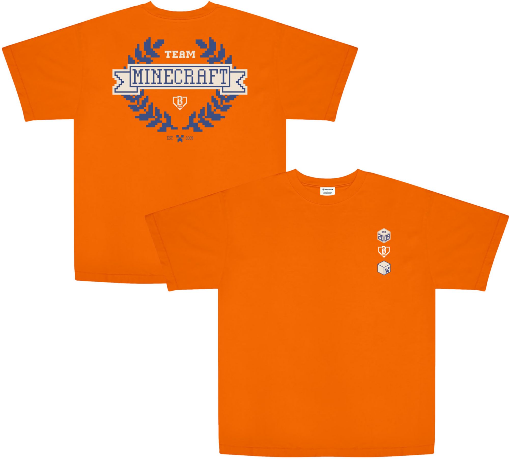 Baseball Lifestyle 101 x Minecraft Boys' Team Minecraft Relaxed T-Shirt