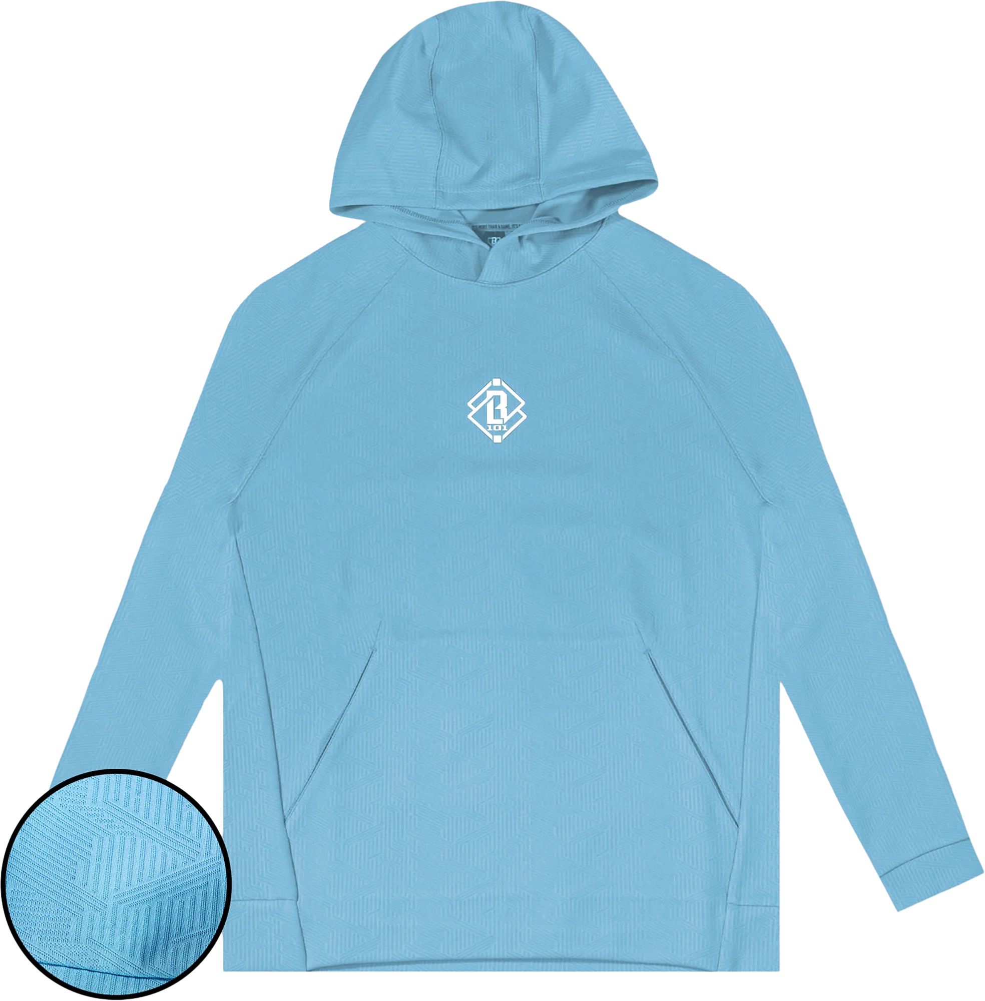 Baseball Lifestyle 101 Boys' Diamond Tech Jacquard Hoodie