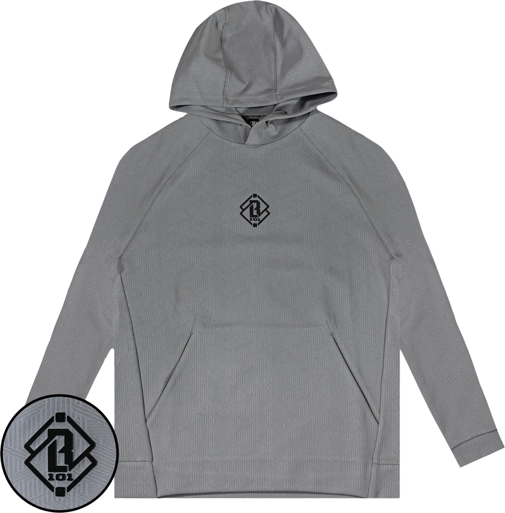 Baseball Lifestyle 101 Boys' Diamond Tech Jacquard Hoodie