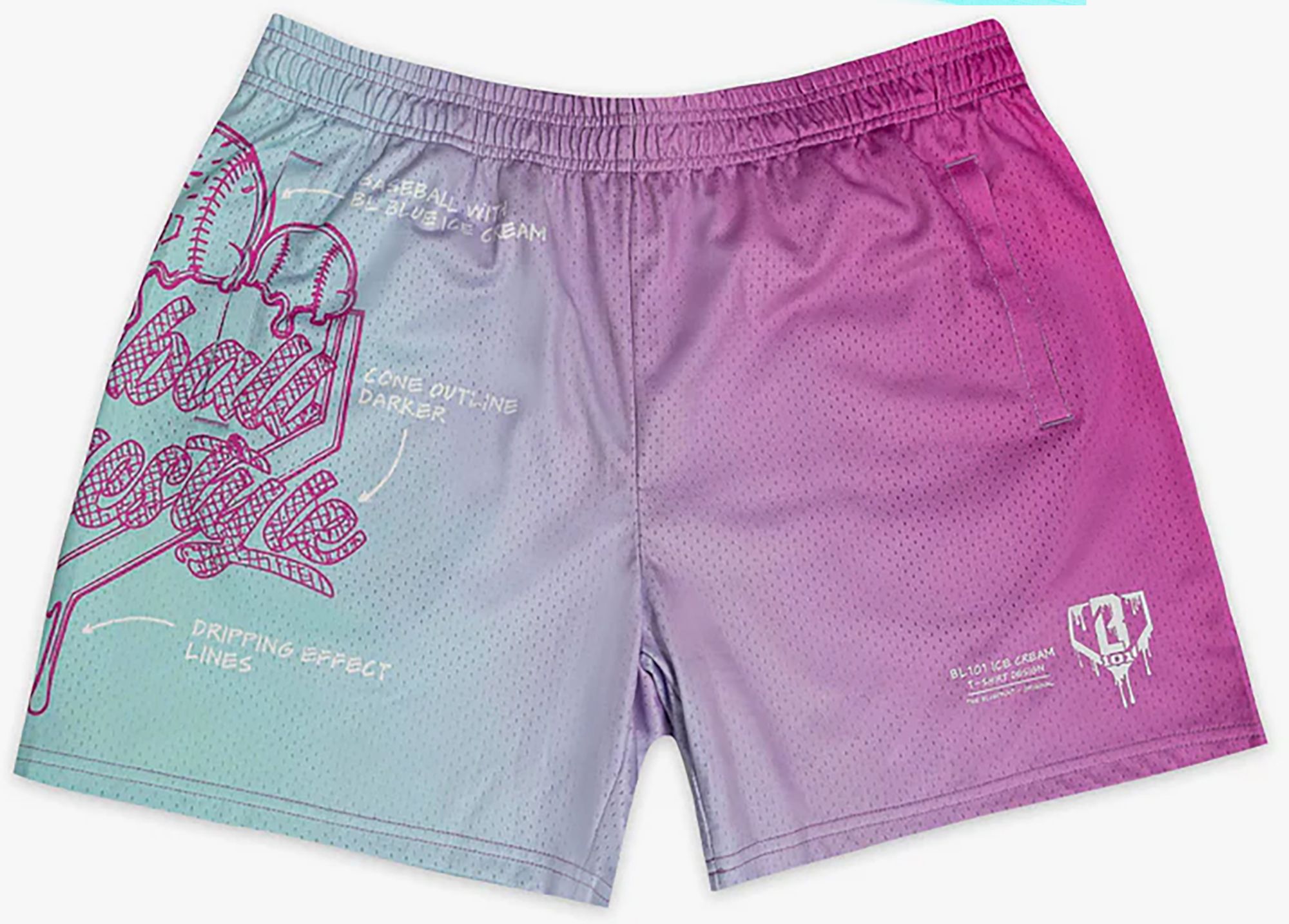 Baseball Lifestyle 101 Boys' Blueprint Shorts