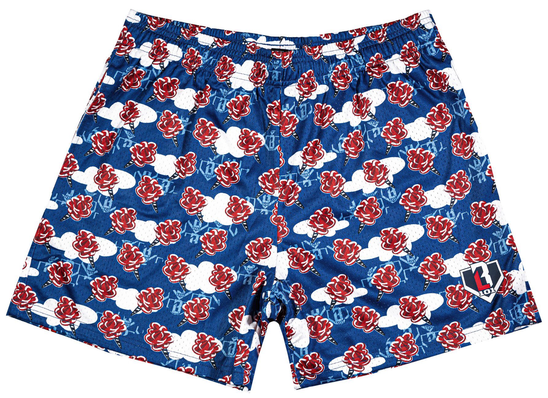 Baseball Lifestyle 101 Boys' USA Home Run Sugar Shorts