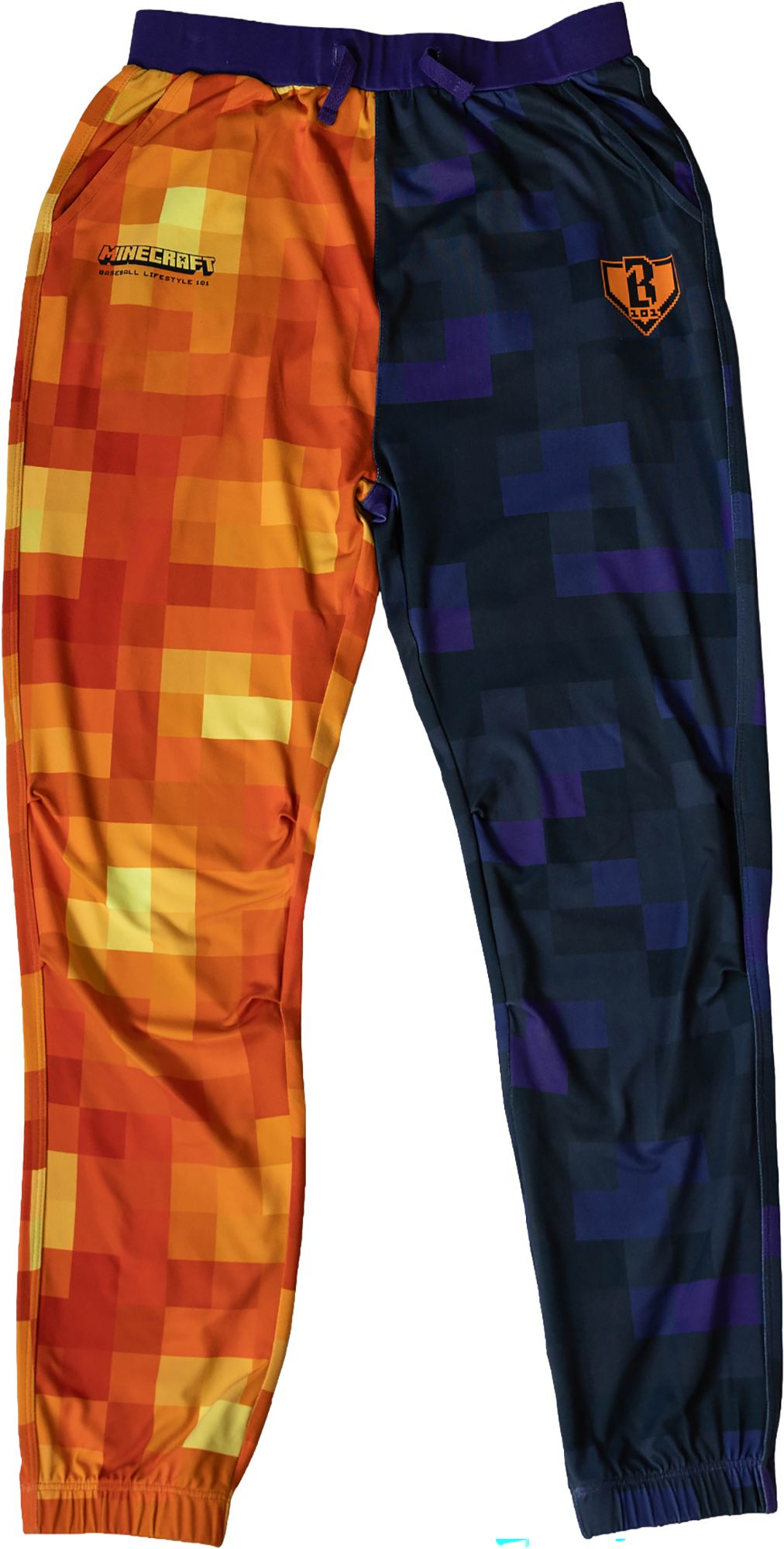 Baseball Lifestyle 101 x Minecraft Boys' Lava Drip Pajama Pants