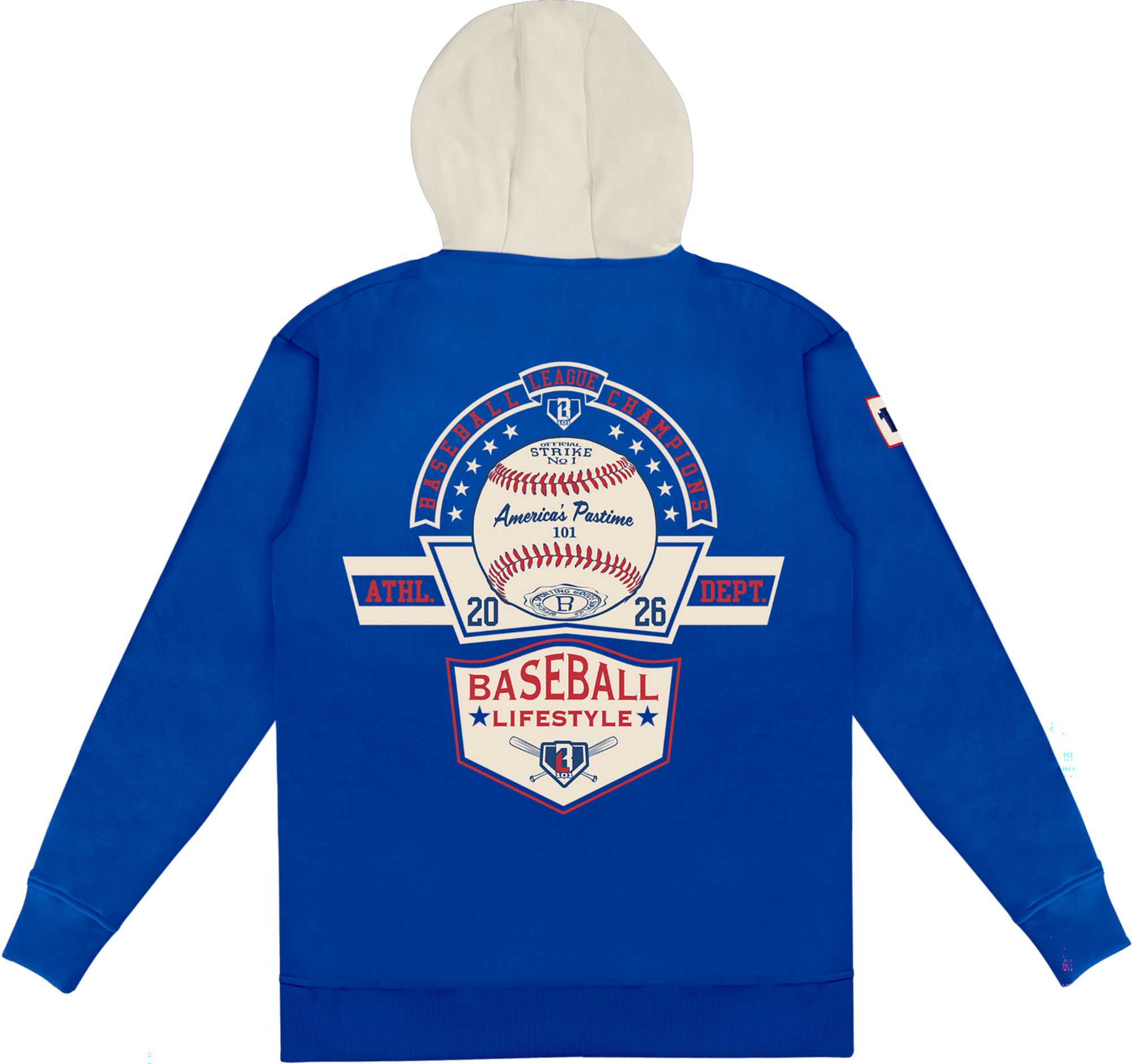 Baseball Lifestyle 101 Baseball Champions Hoodie