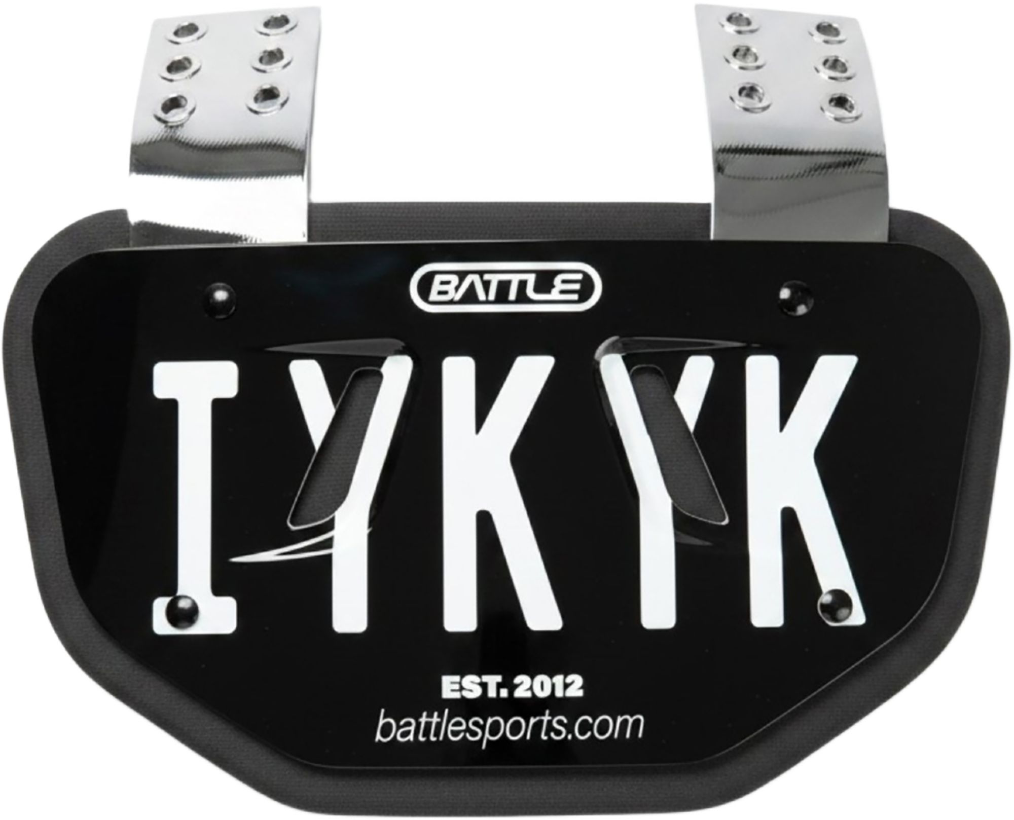Battle Football Back Plate “If You Know You Know”