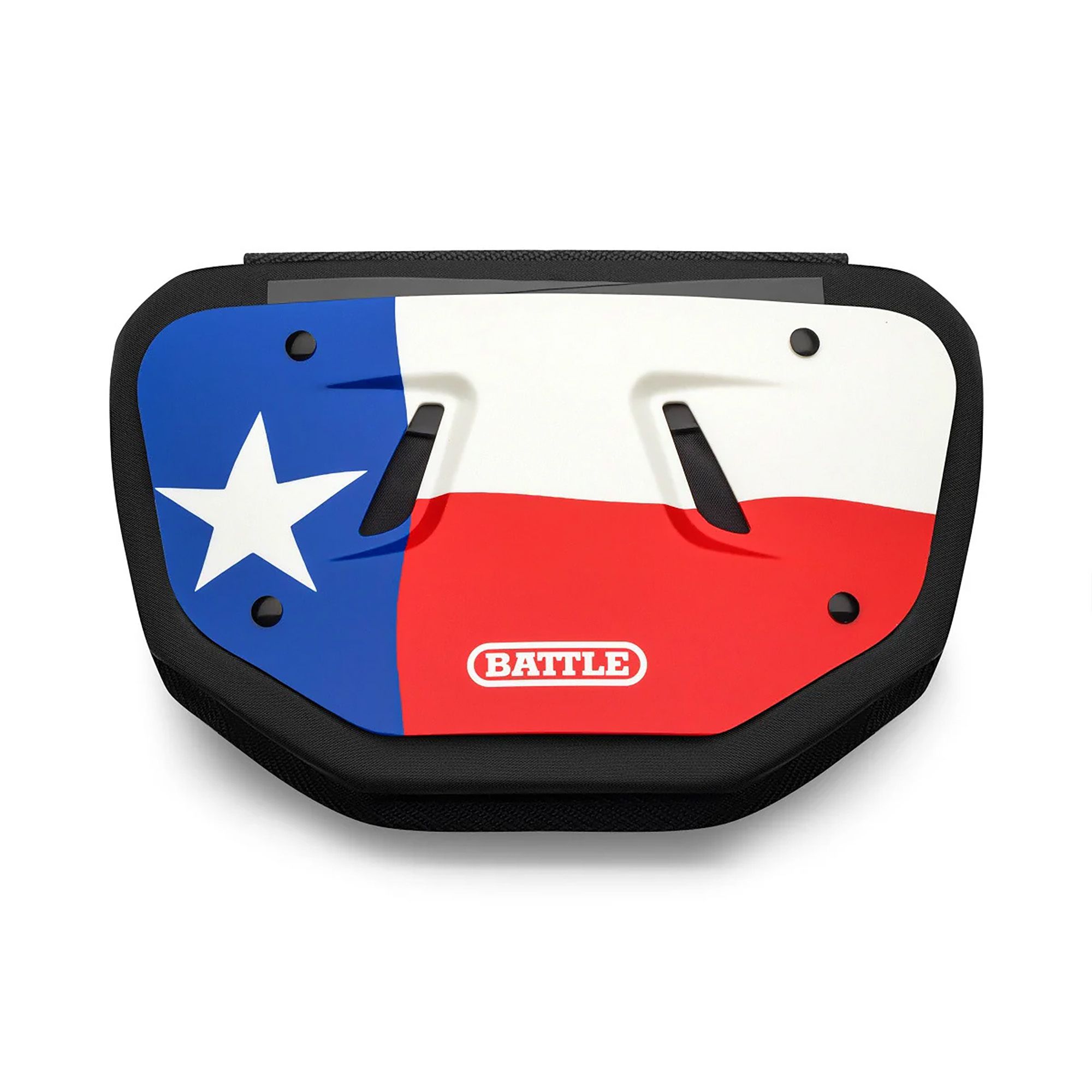 Battle Texas License Plate Football Back Plate