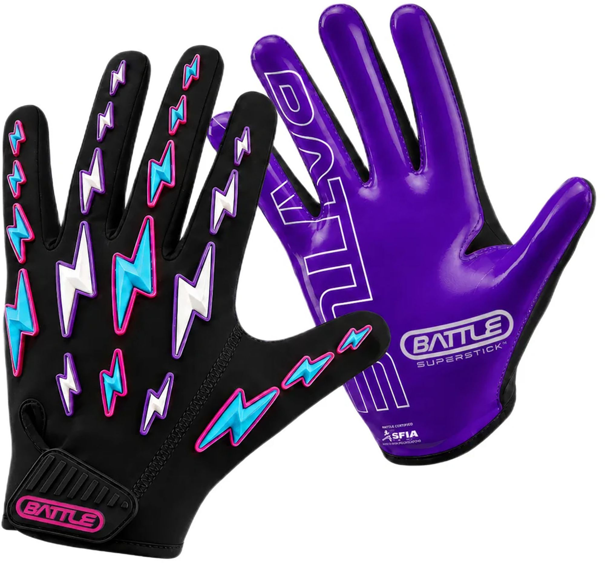 Battle Adult Doom Storm Football Gloves