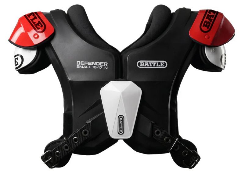 Battle Youth Defender Football Shoulder Pads
