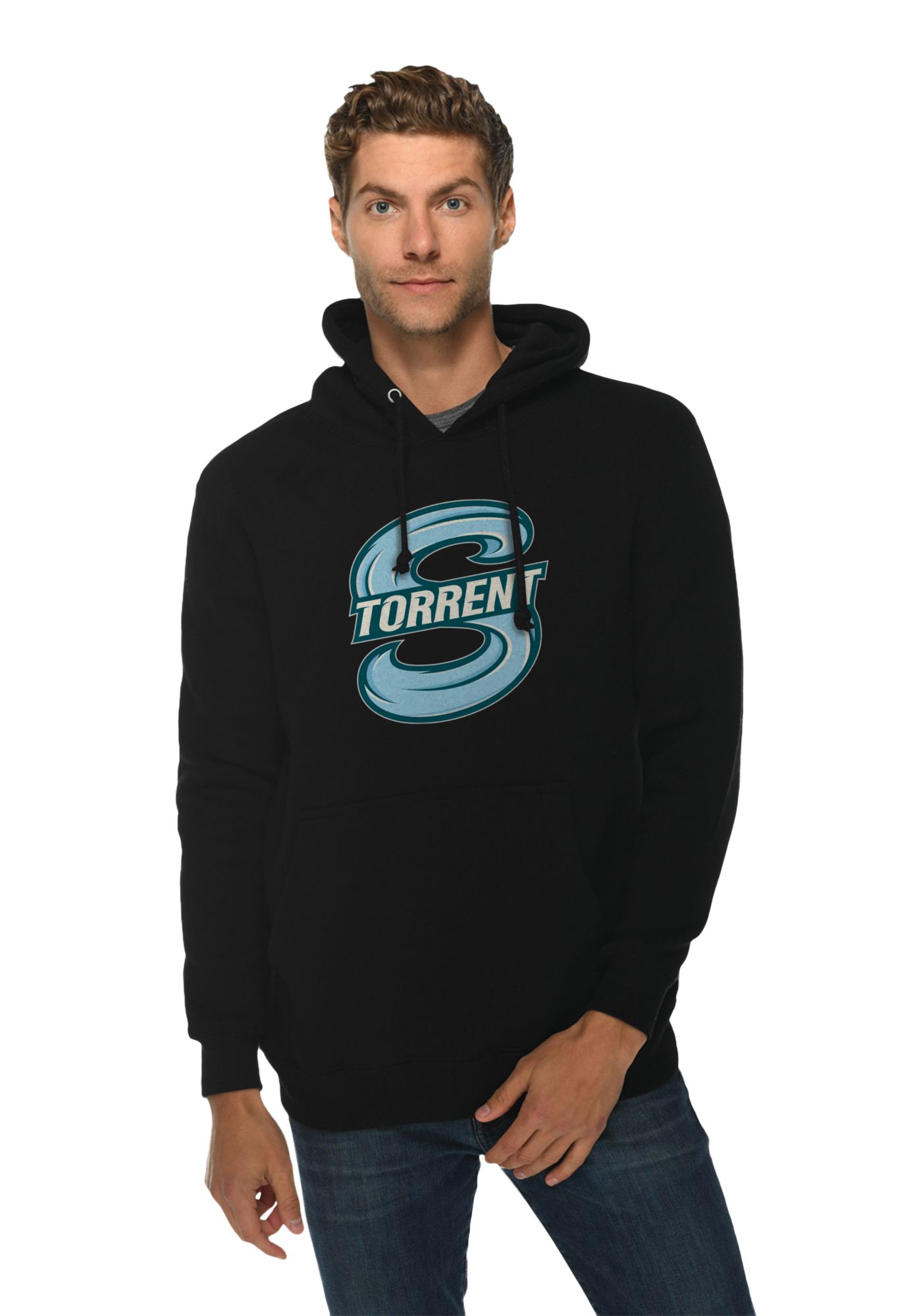 Bauer Adult Seattle Torrent Black Ultimate Pullover Hoodie