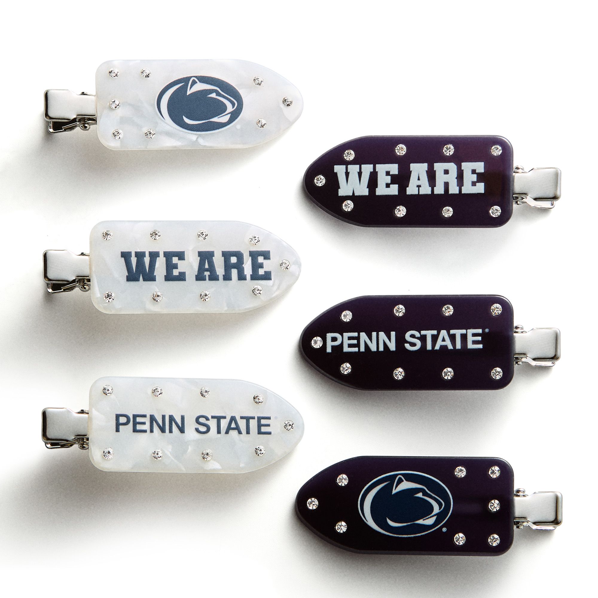 BaubleBar Penn State Nittany Lions Salute To Service 2026 Hair Clip Set