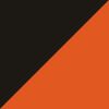 Black/Orange