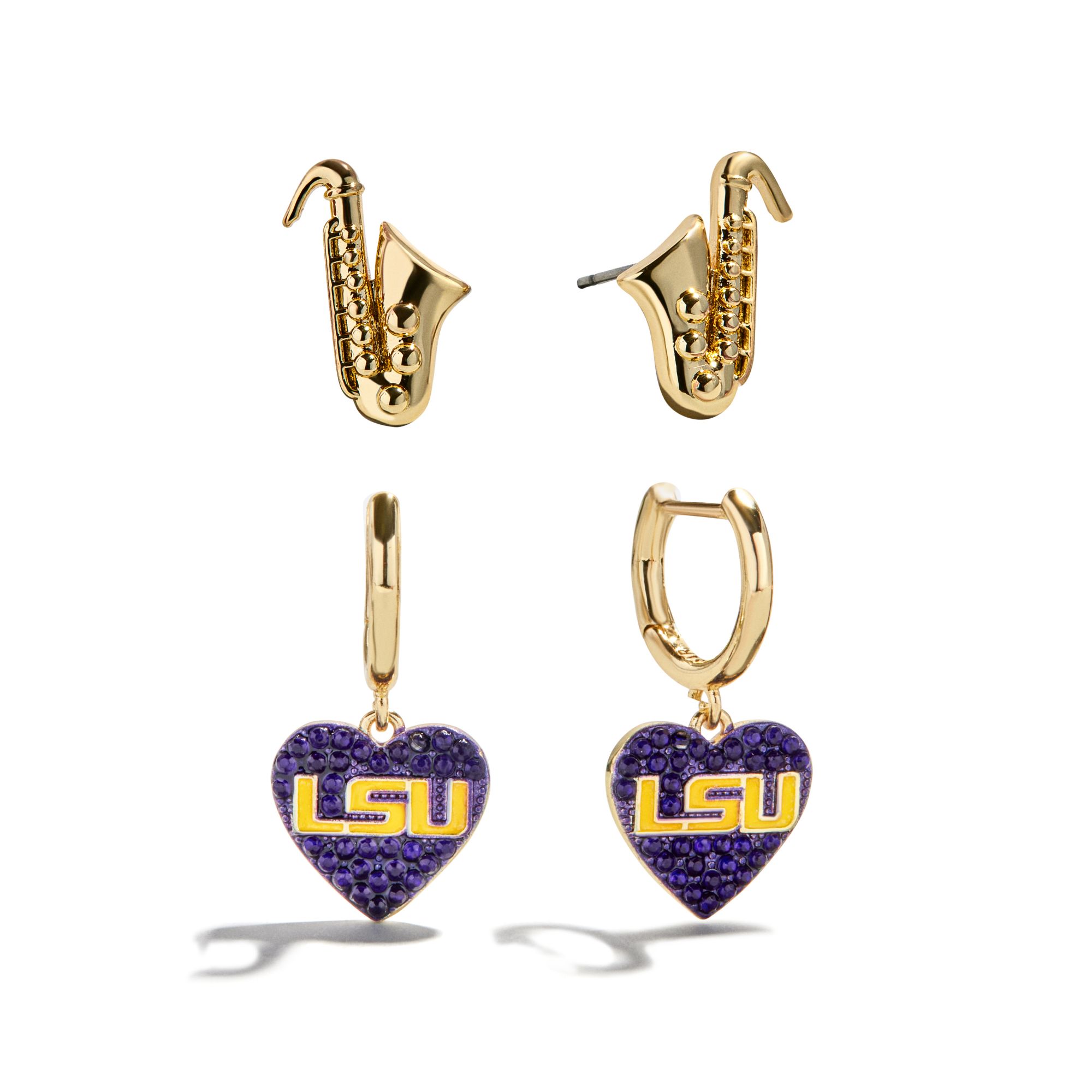 BaubleBar LSU Tigers Earring Set