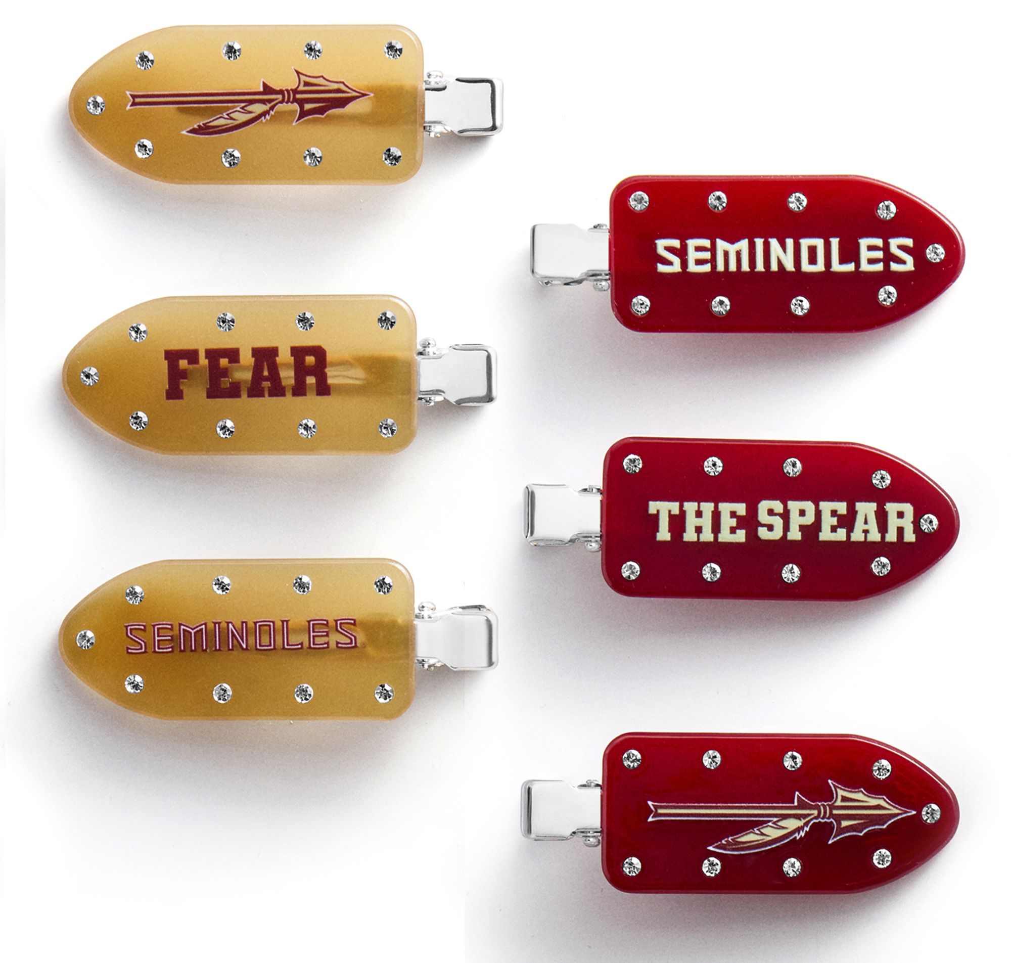 BaubleBar Florida State Seminoles Hair Clip Set