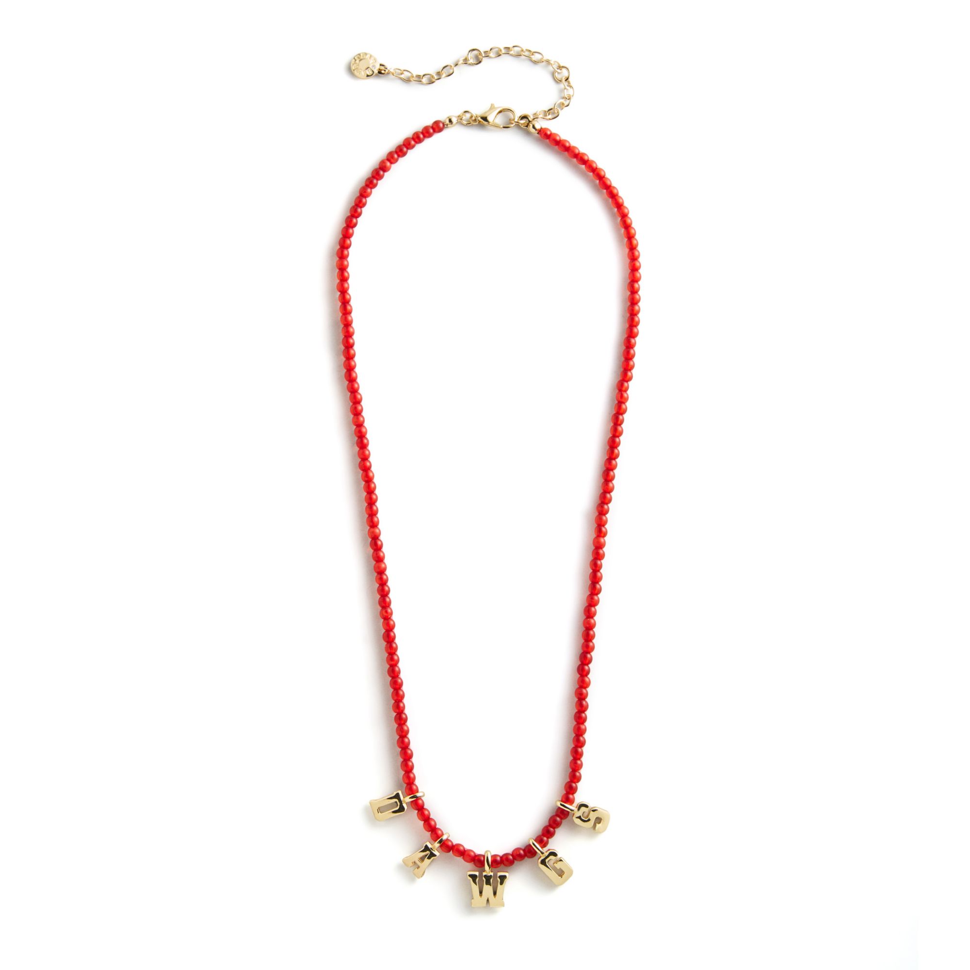 BaubleBar Georgia Bulldogs Semi-Precious Beaded Necklace