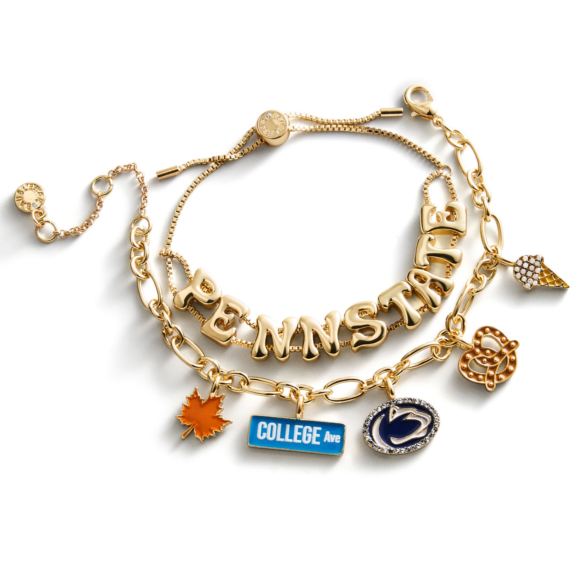 BaubleBar Penn State Nittany Lions Charm Bracelet Set