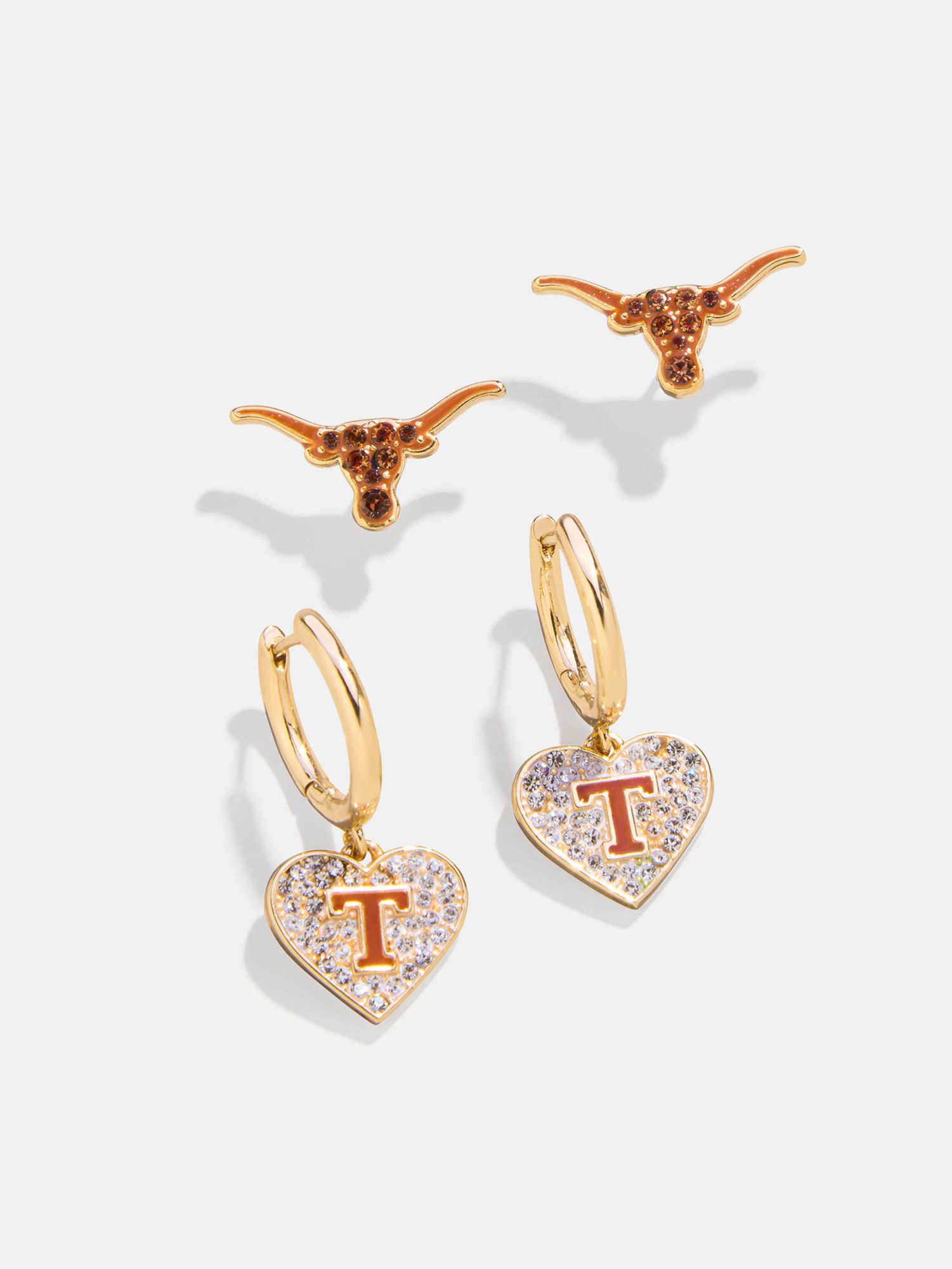 BaubleBar Texas Longhorns Earring Set