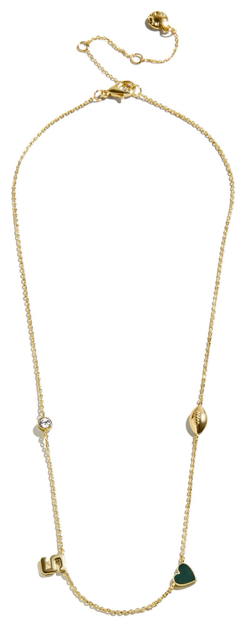 BaubleBar Michigan State Spartans Charm Necklace