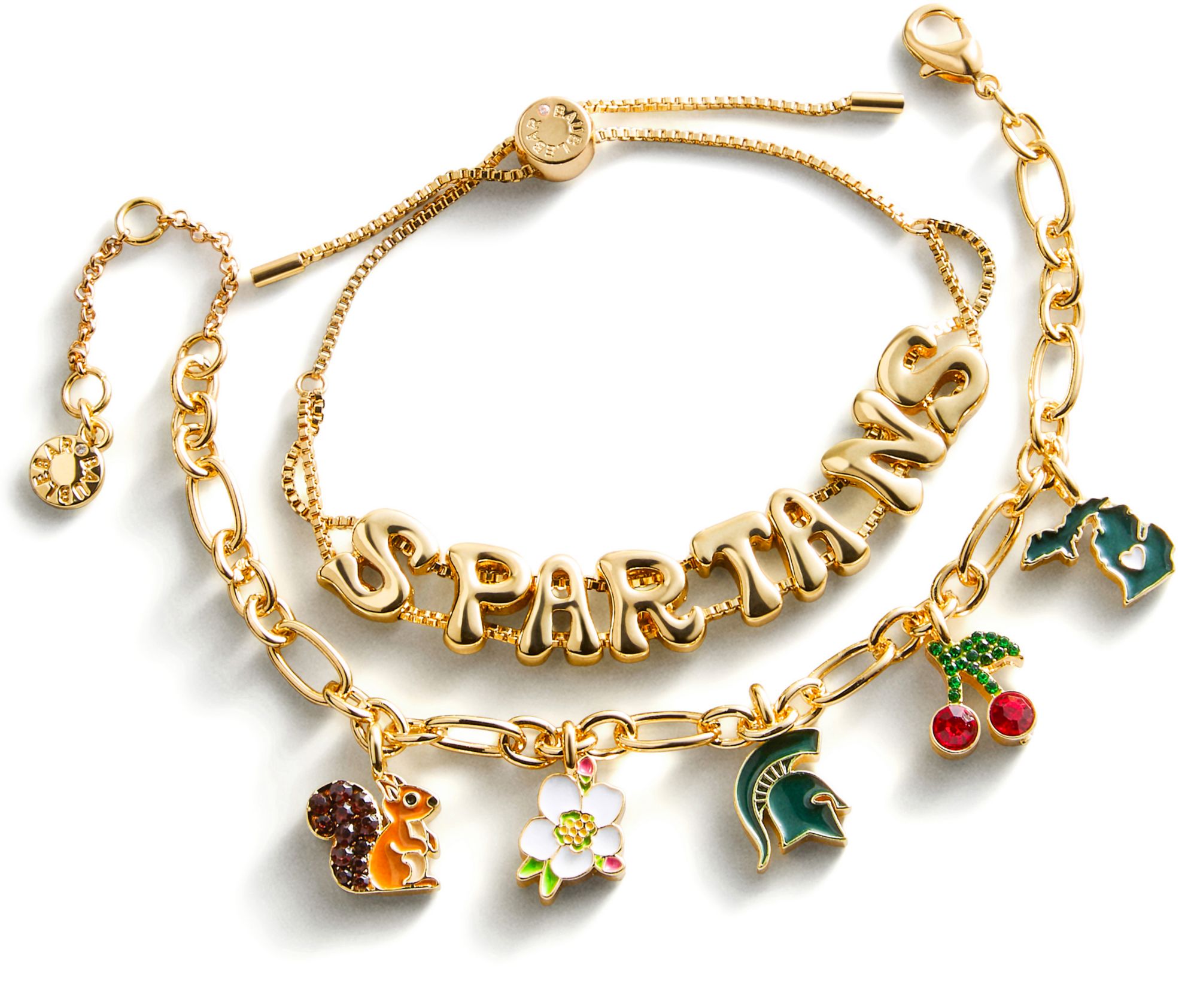 BaubleBar Michigan State Spartans Bracelet Set