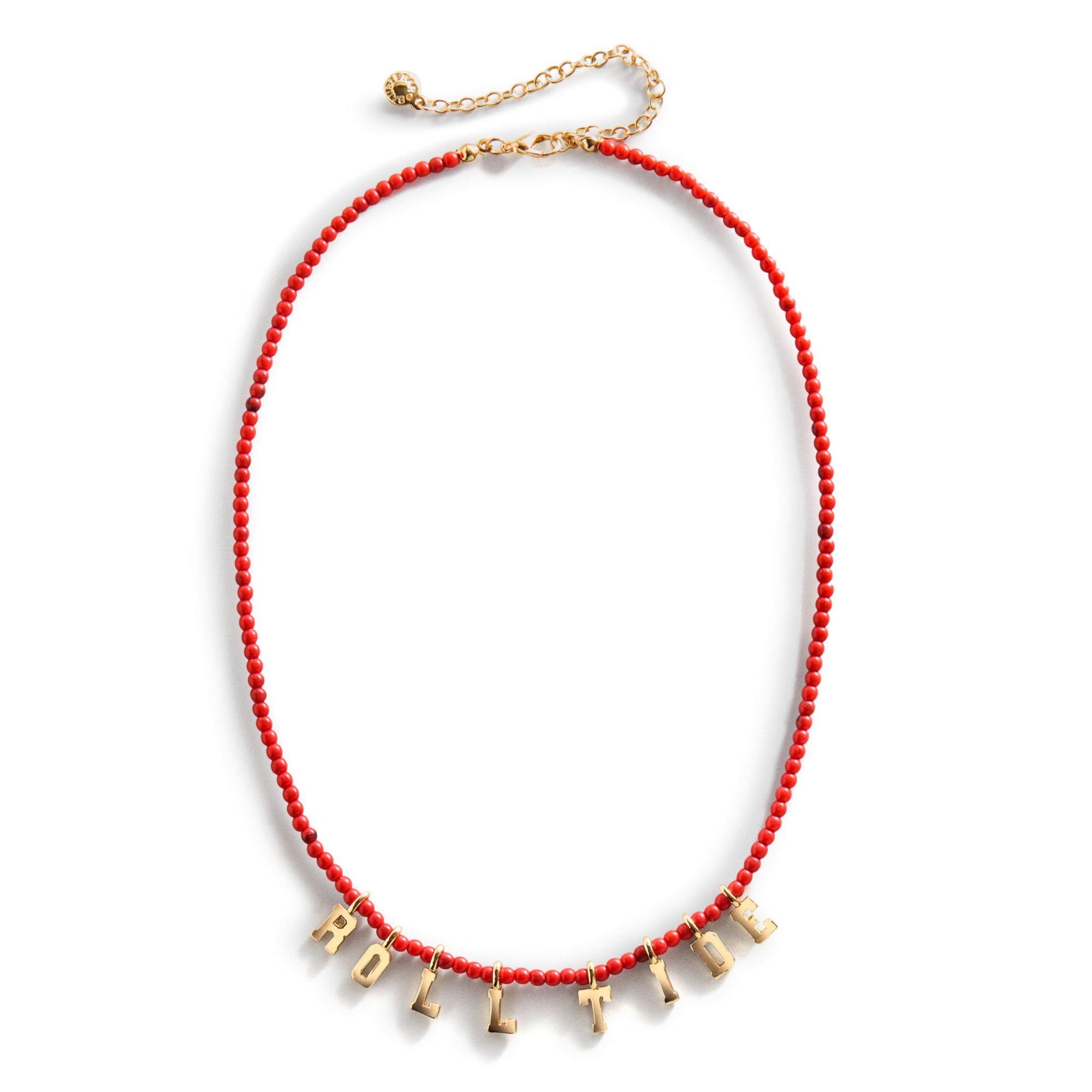 BaubleBar Alabama Crimson Tide Semi-Precious Beaded Necklace