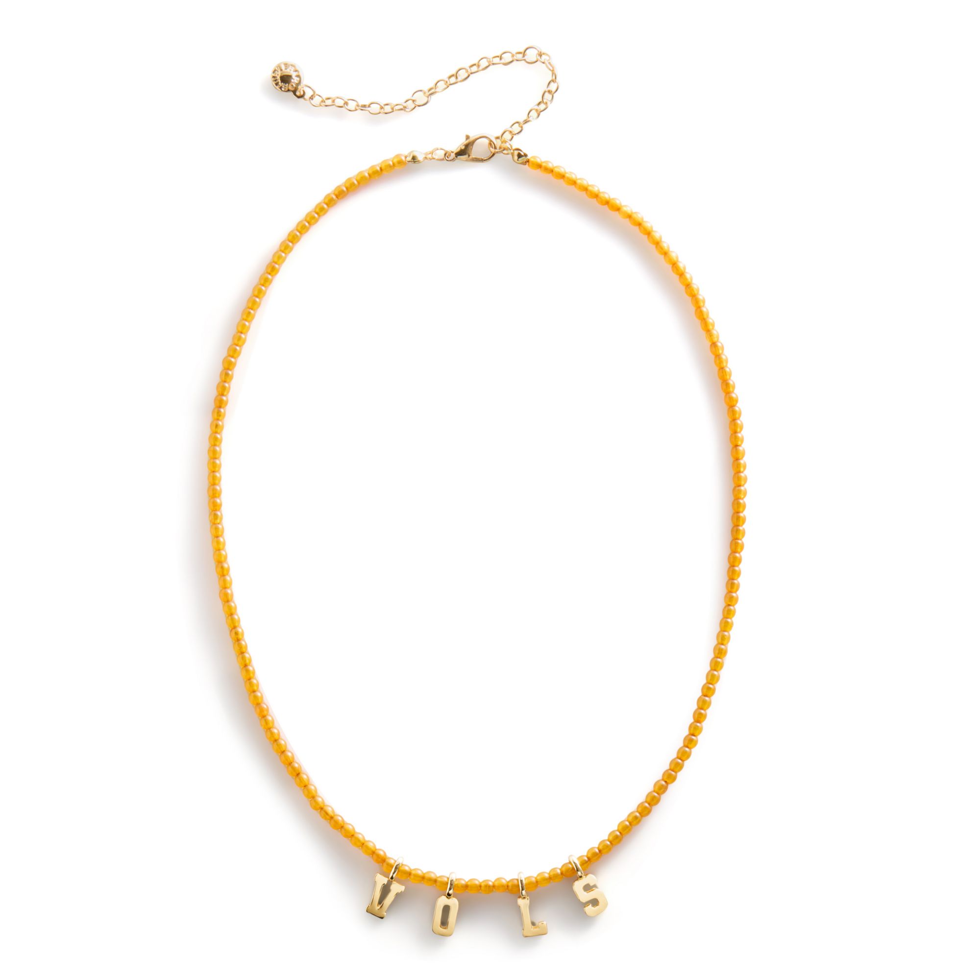 BaubleBar Tennessee Volunteers Semi-Precious Beaded Necklace