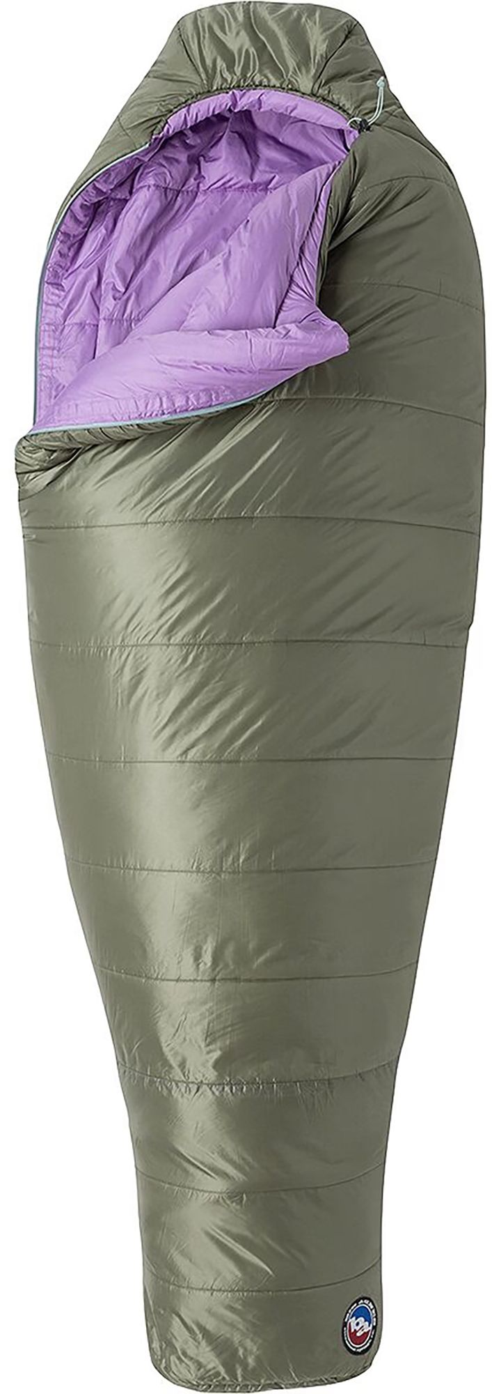 Big Agnes Women's Anthracite Regular Sleeping Bag 20