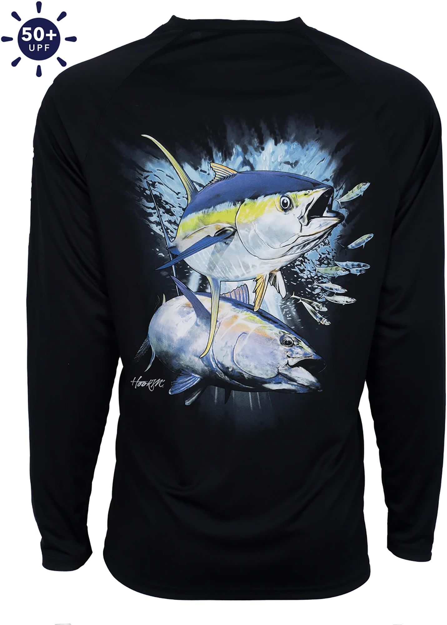 Bimini Bay Outfitters Hook 'M Yellowfin Performance Long Sleeve Shirt