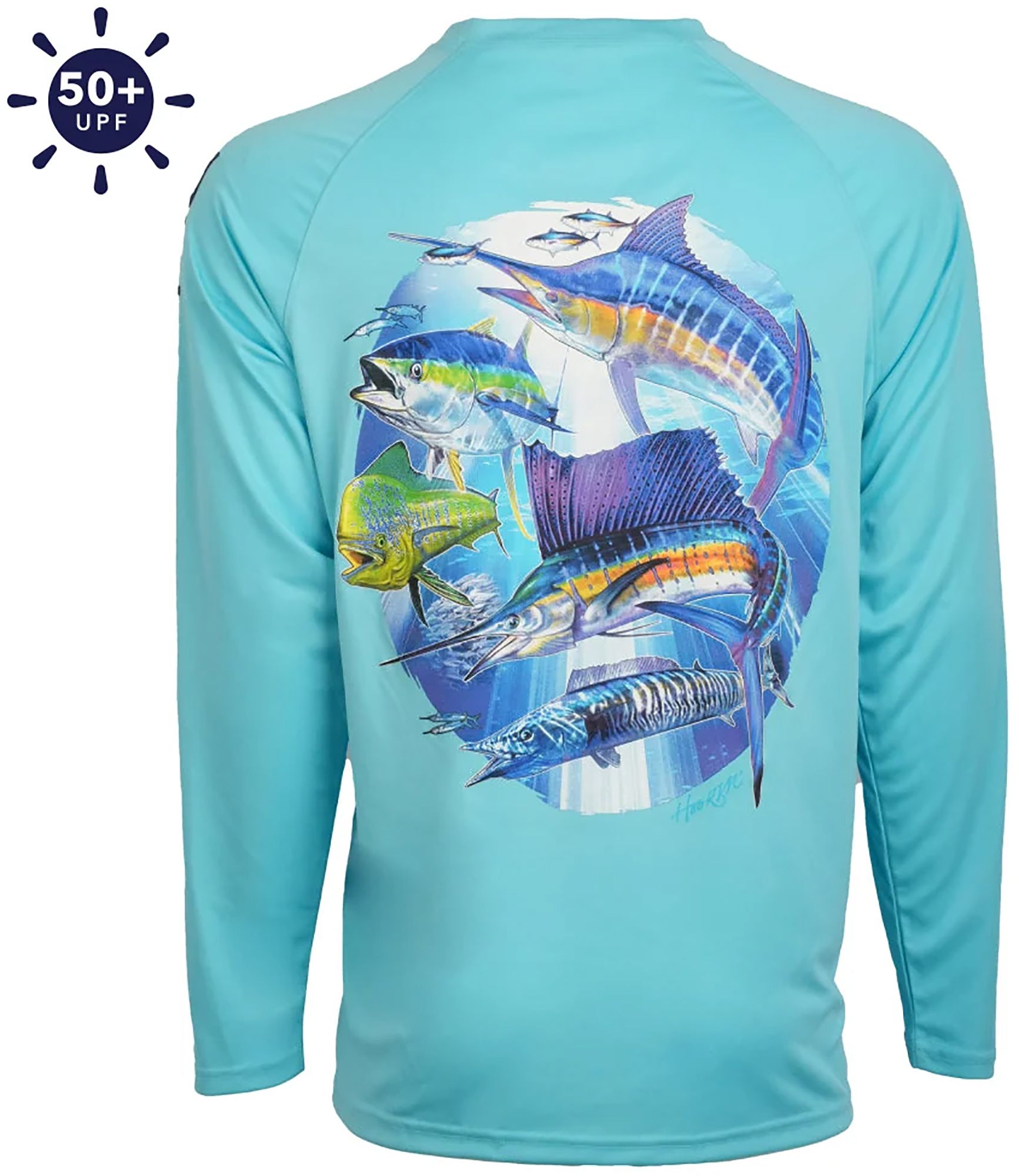 Bimini Bay Outfitters Hook 'M Offshore Slam Performance Long Sleeve Shirt