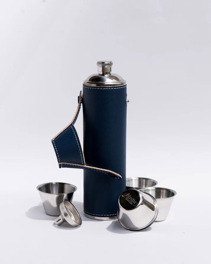 Birdie Bottle 12 oz. Golf Ball Flask Beverage Holder