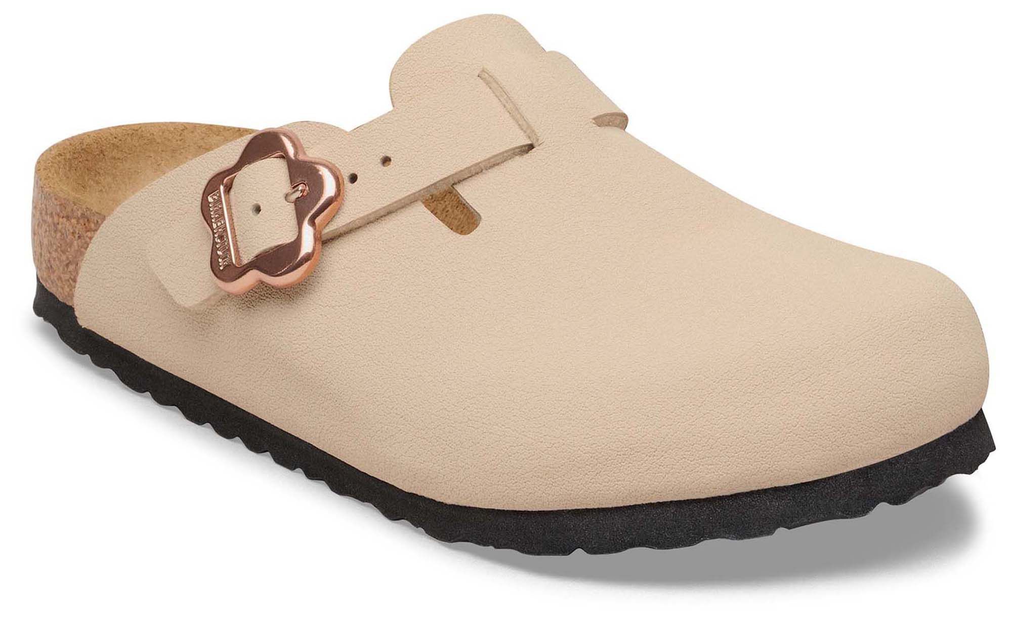 Birkenstock Kids' Boston Flower Buckle Clogs
