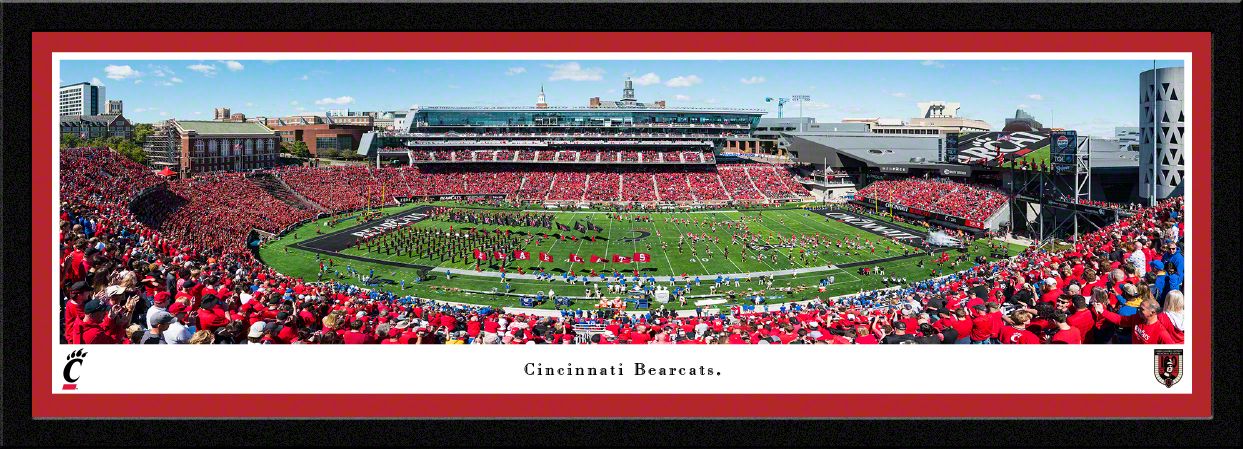 Blakeway Panoramas Arkansas Basketball Panoramic Wall Art Single Mat Frame