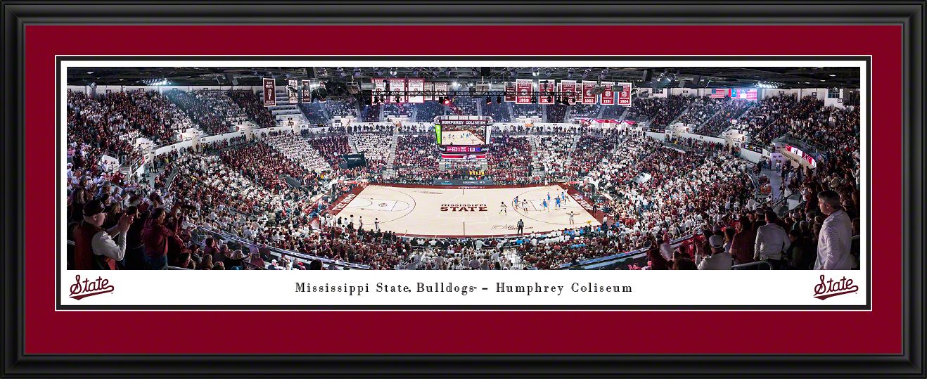 Blakeway Panoramas LSU Football Panoramic Wall Art Single Mat