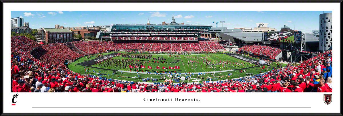 Blakeway Panoramas Arkansas Basketball Panoramic Wall Art Standard Frame