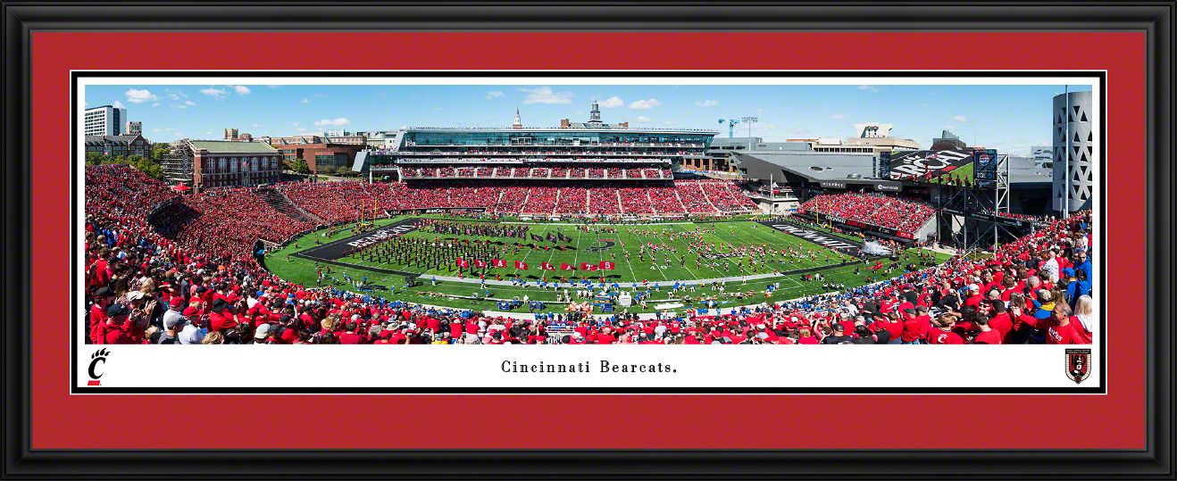 Blakeway Panoramas Arkansas Basketball Panoramic Wall Art Double Mat Frame