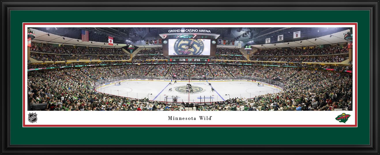 Blakeway Panoramas Minnesota Wild Double Mat Panoramic Wall Art Deluxe Frame
