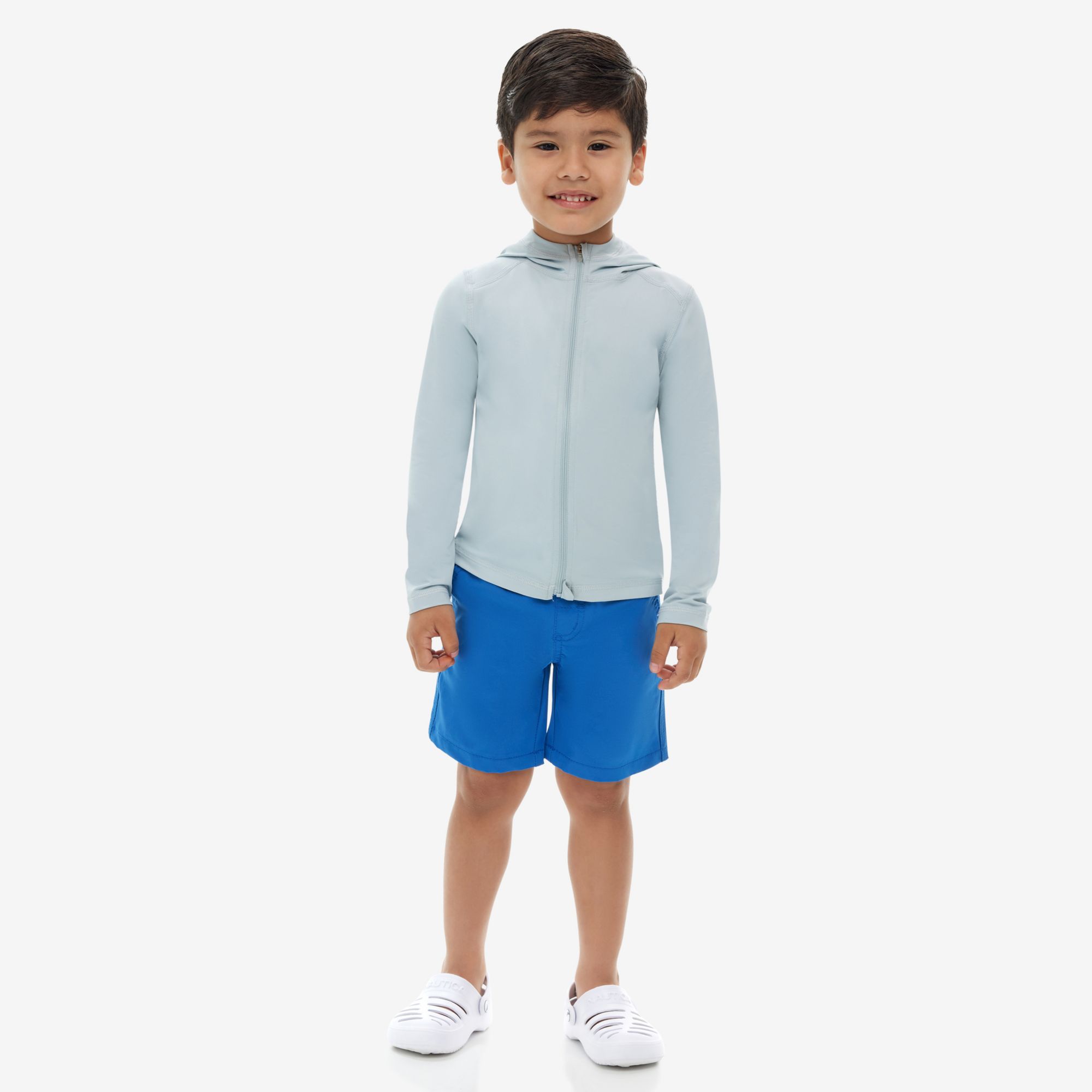 BloqUV Youth Full-Zip Golf Hoodie