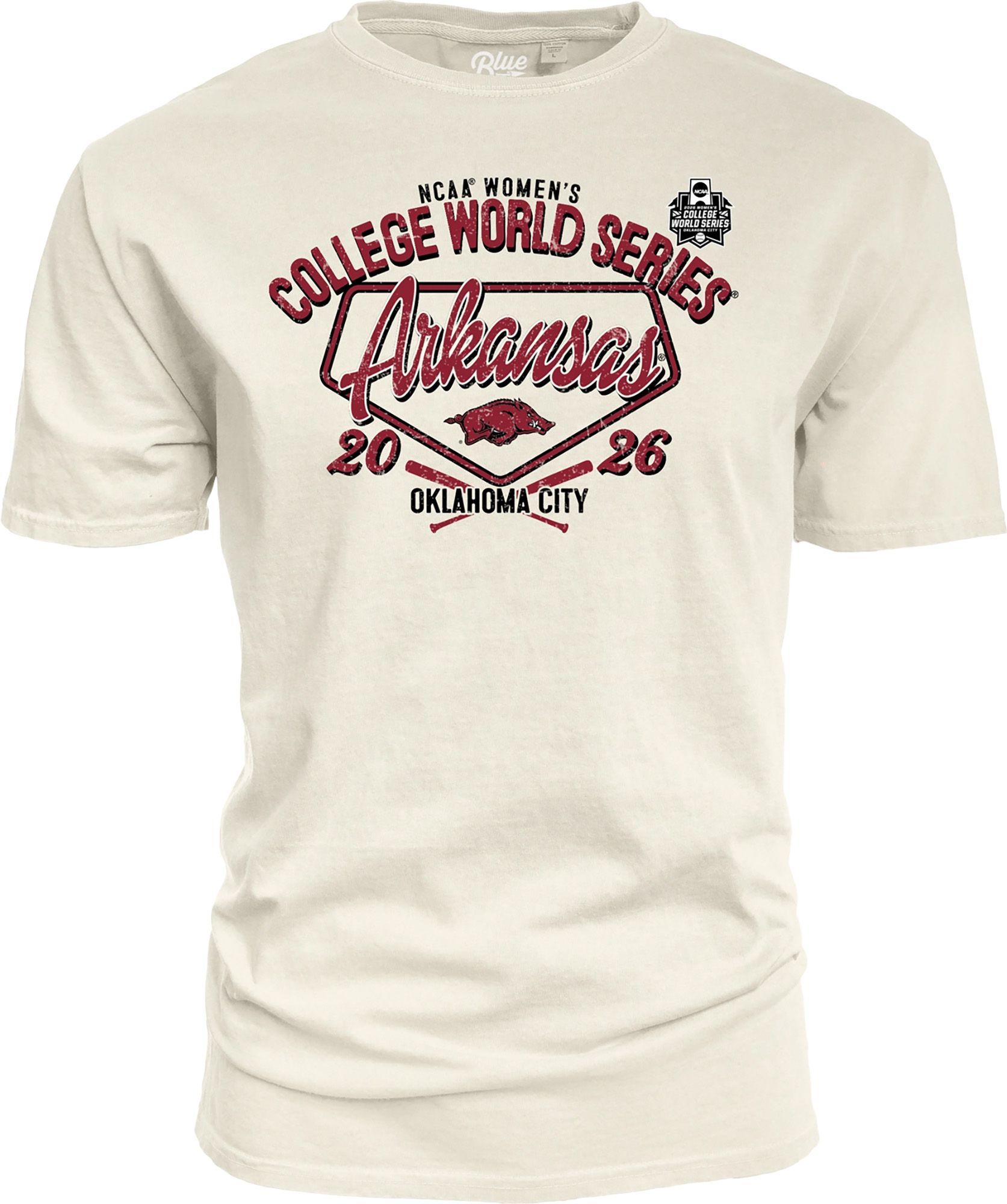 Blue 84 Adult 2026 Women's College World Series Arkansas Razorbacks T-Shirt
