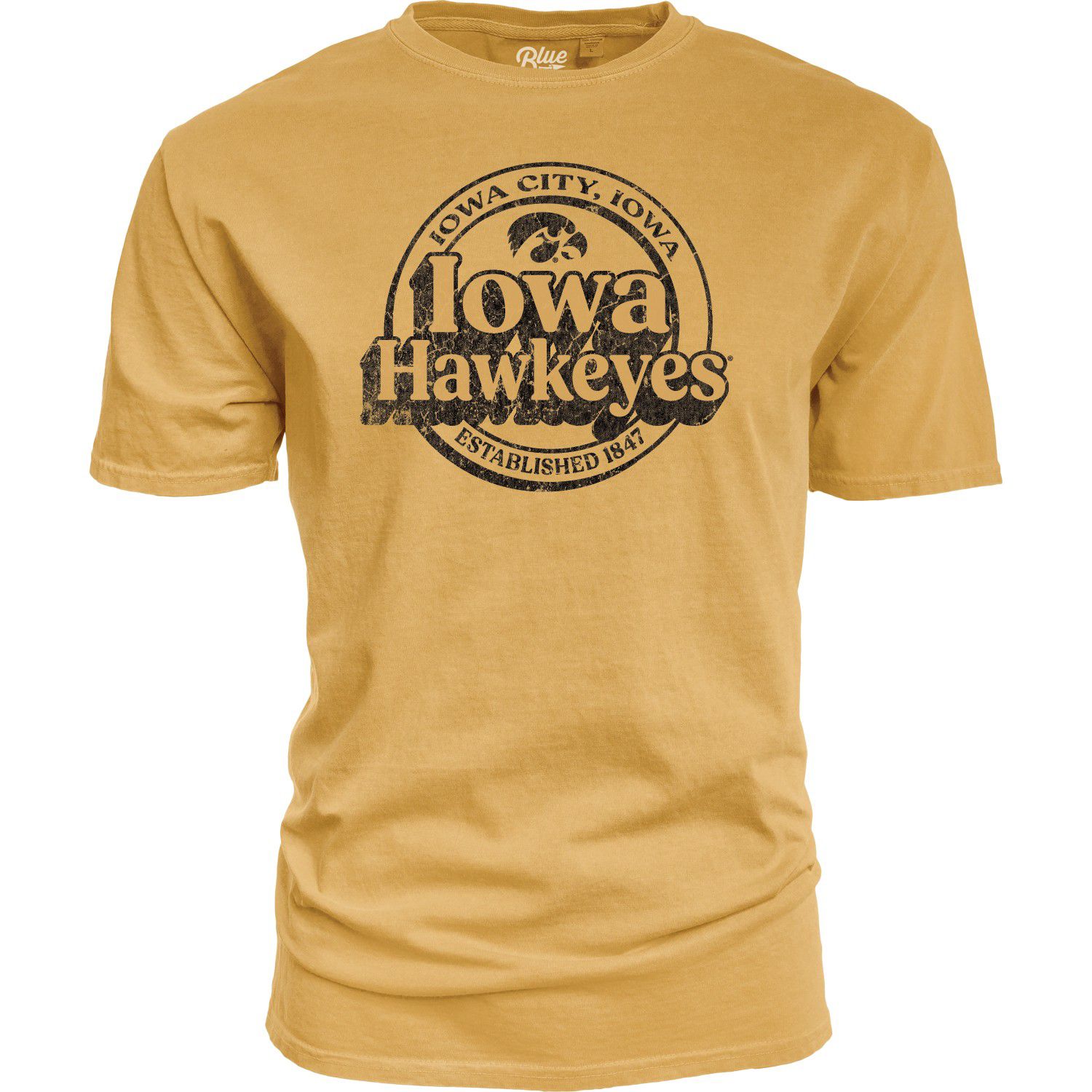 Blue 84 Adult Iowa Hawkeyes Circle T-Shirt