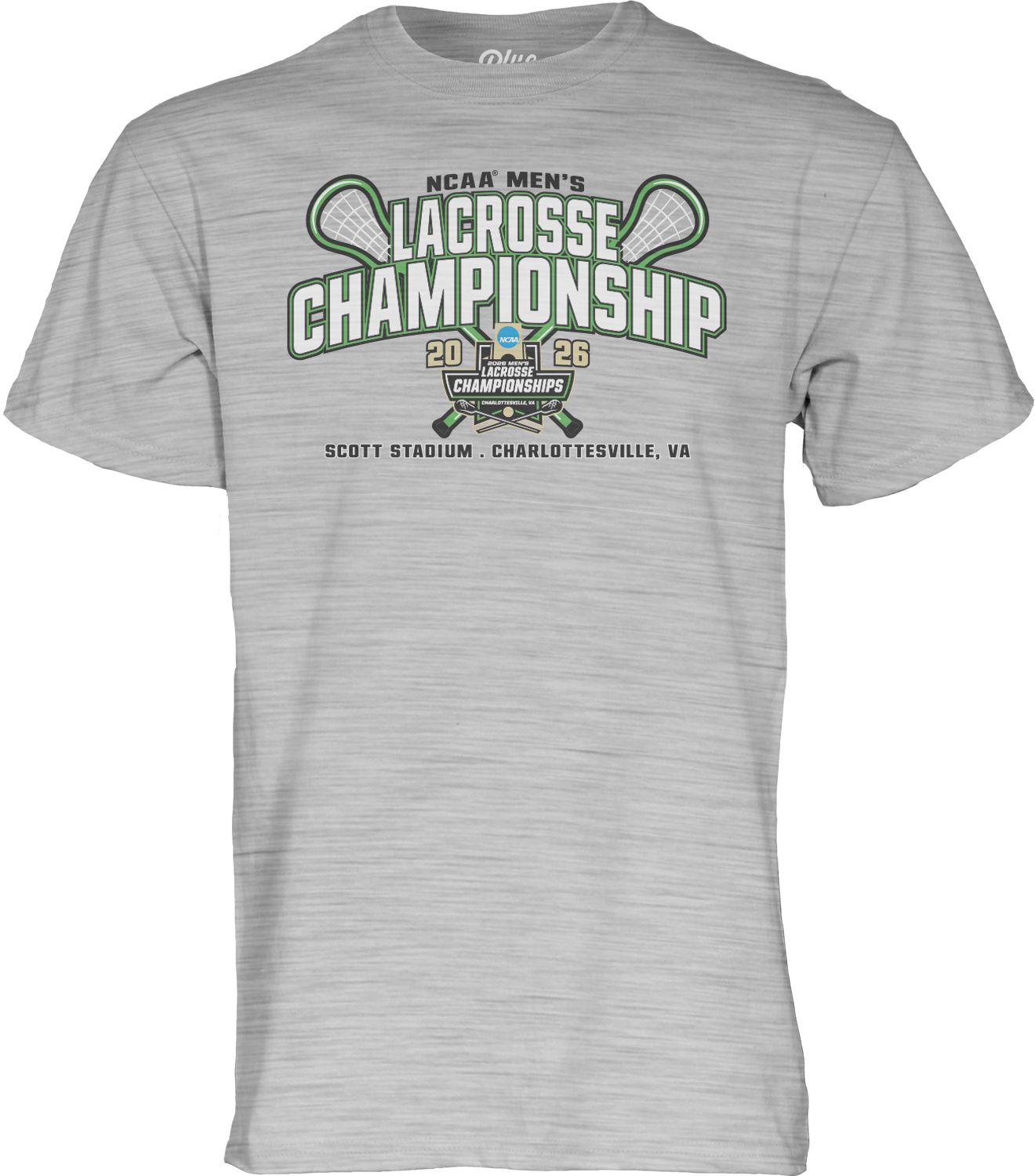 Blue 84 Adult 2026 Men's Lacrosse Champs T-Shirt