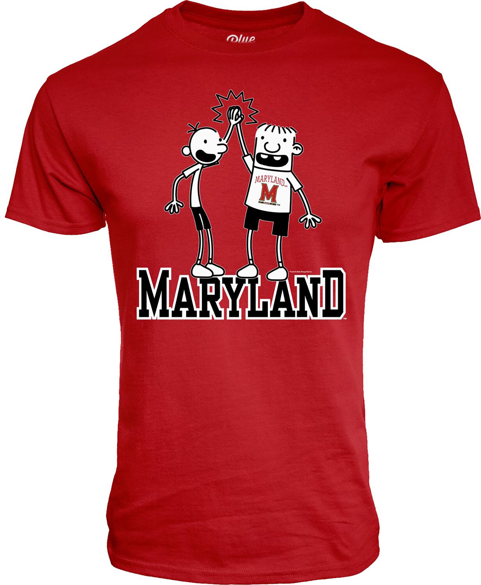 Blue 84 Adult Maryland Terrapins T-Shirt