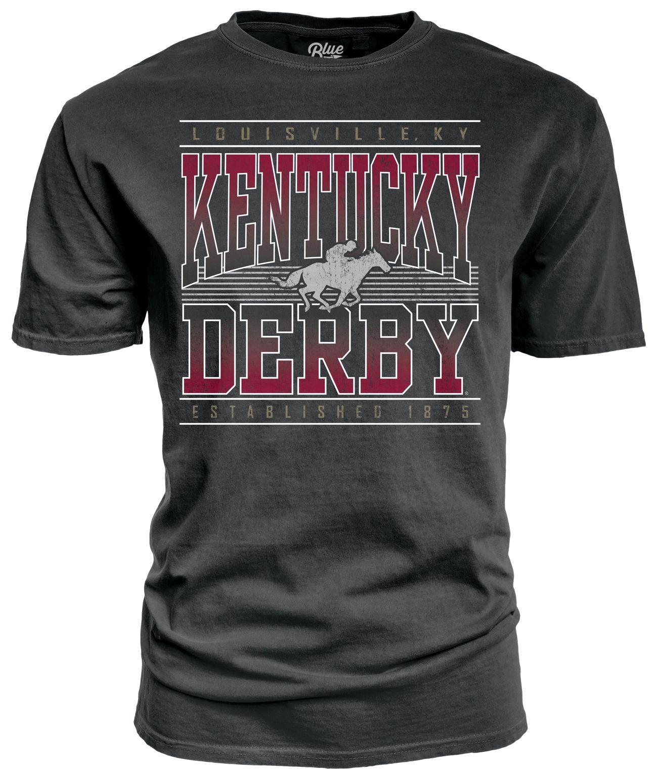 Blue 84 Men's Kentucky Derby 2026 Charcoal T-Shirt
