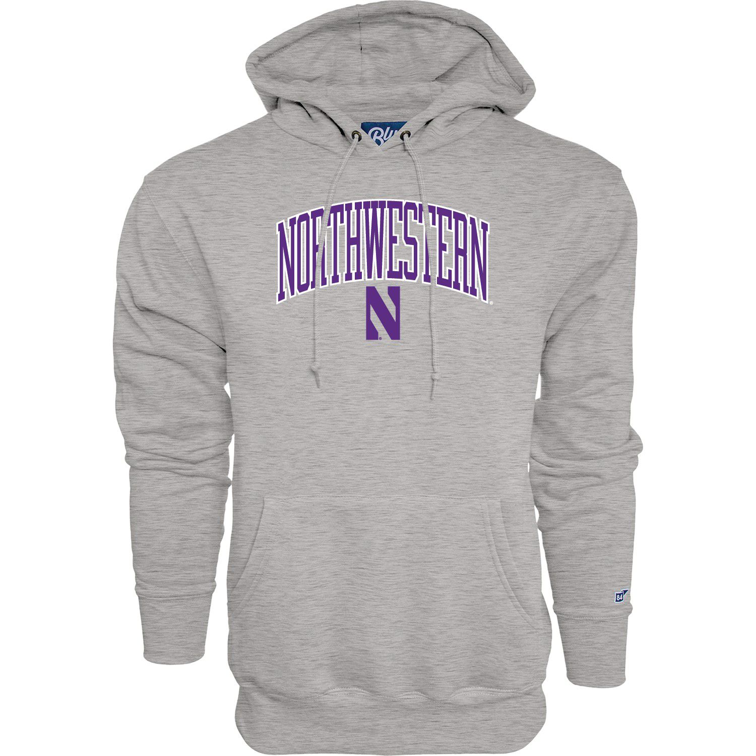 Blue 84 Men's Northwestern Wildcats Logo Hoodie