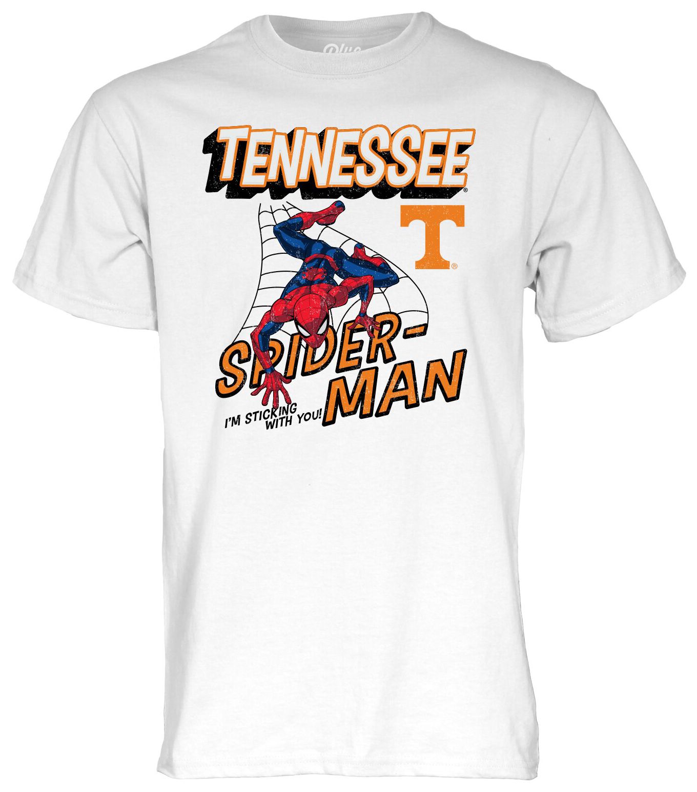 Blue 84 Men's Tennessee Volunteers Spider-Man T-Shirt