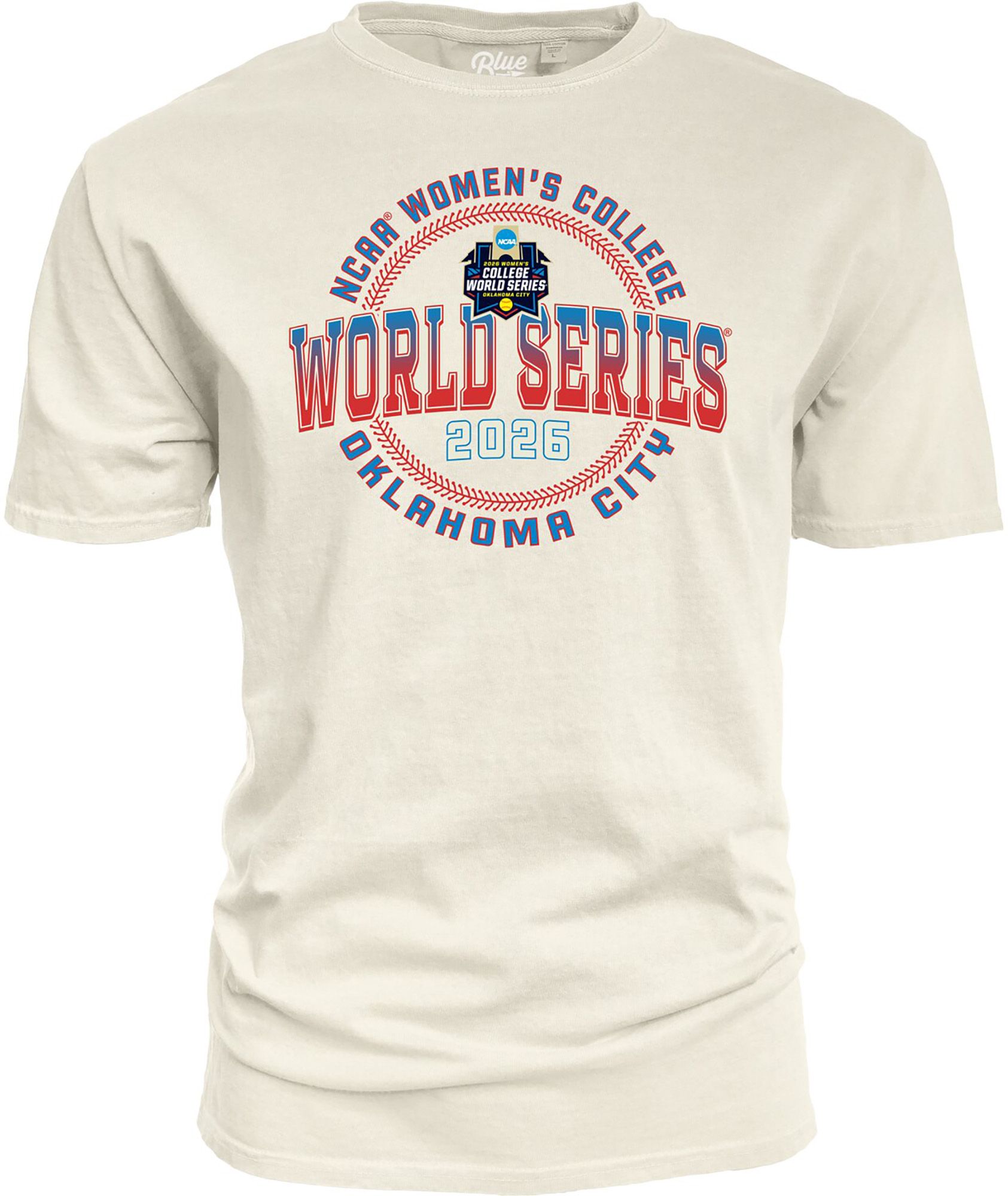 Blue 84 Adult 2026 Women's College World Series Ivory T-Shirt