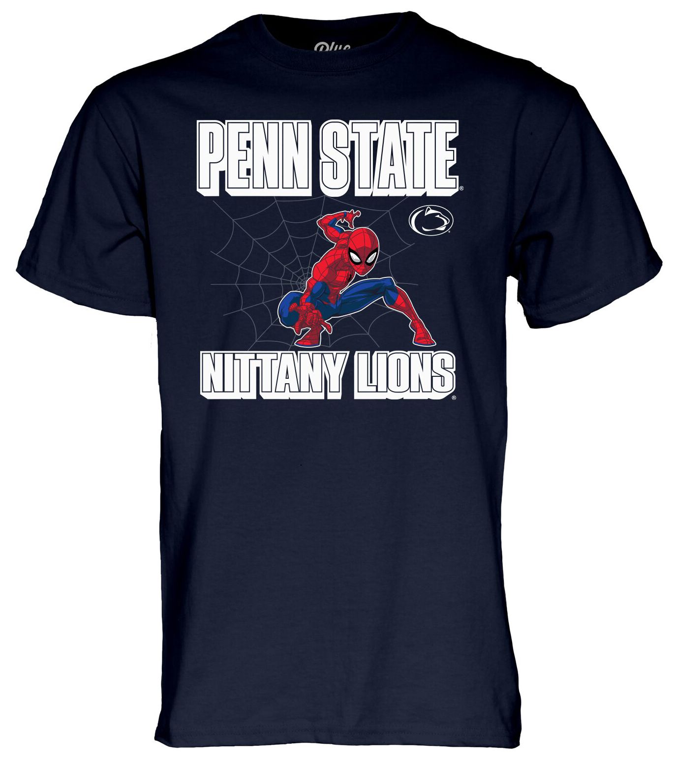 Blue 84 Men's Penn State Nittany Lions Spider-Man T-Shirt