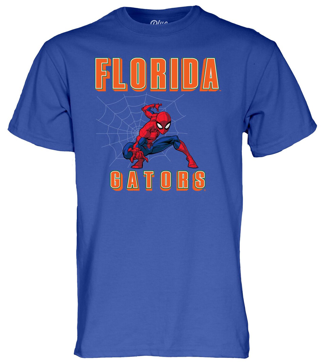 Blue 84 Men's Florida Gators Spider-Man T-Shirt